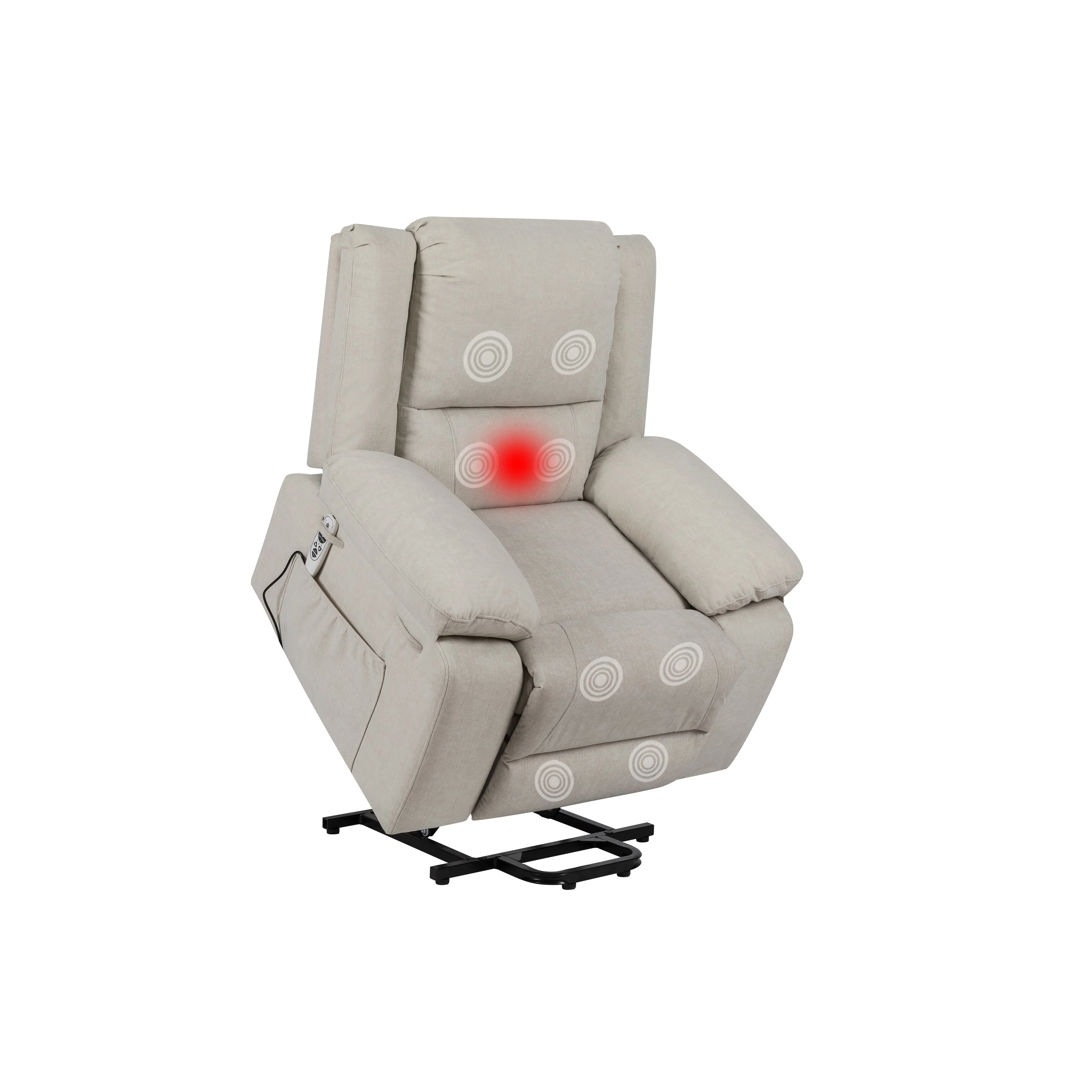 Lift Recliner Chair with Massage/Heat - 300lb Capacity? 8-Point Vibration, Zero Gravity Position and Remote Contro