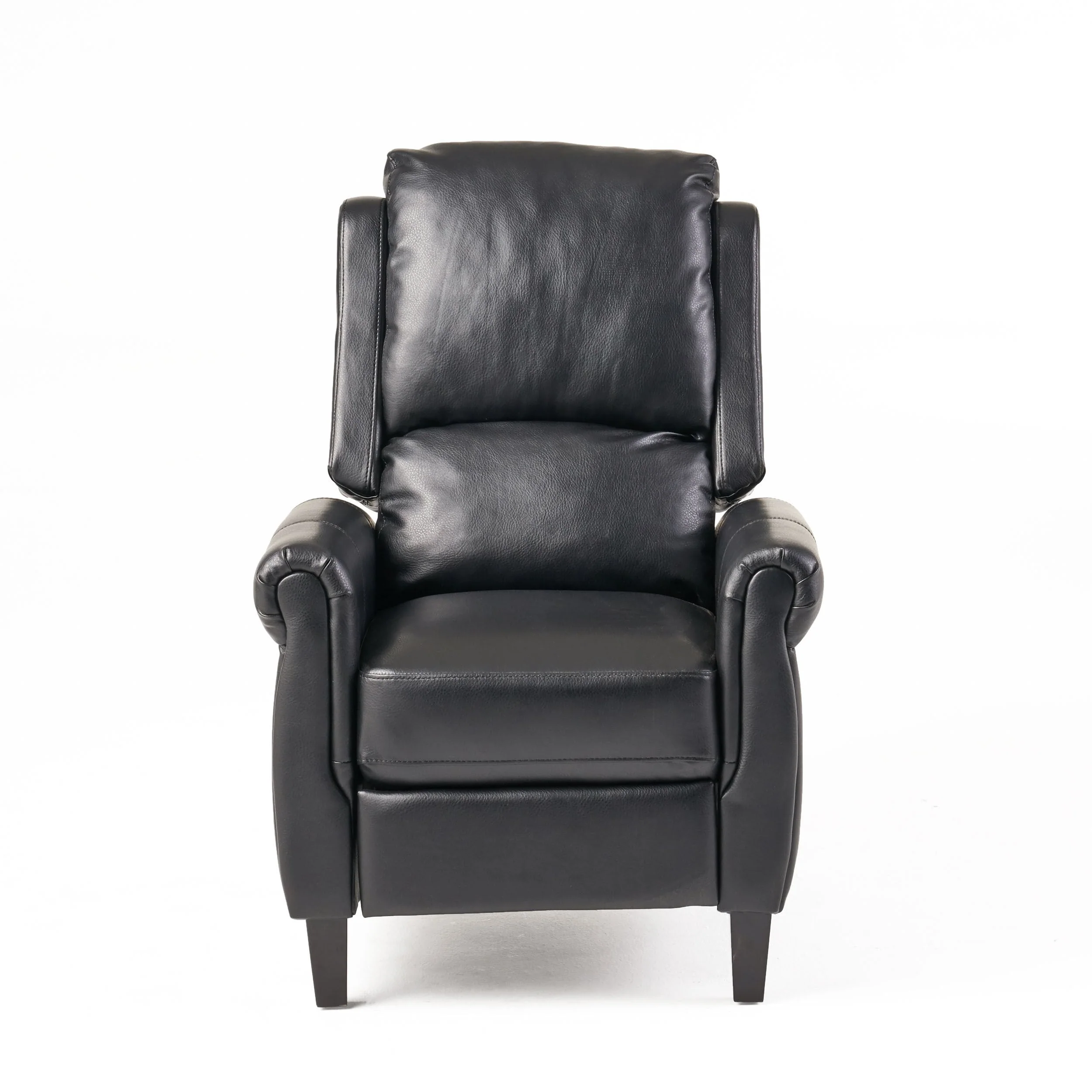 Haddan PU Leather Recliner Club Chair by Christopher Knight Home