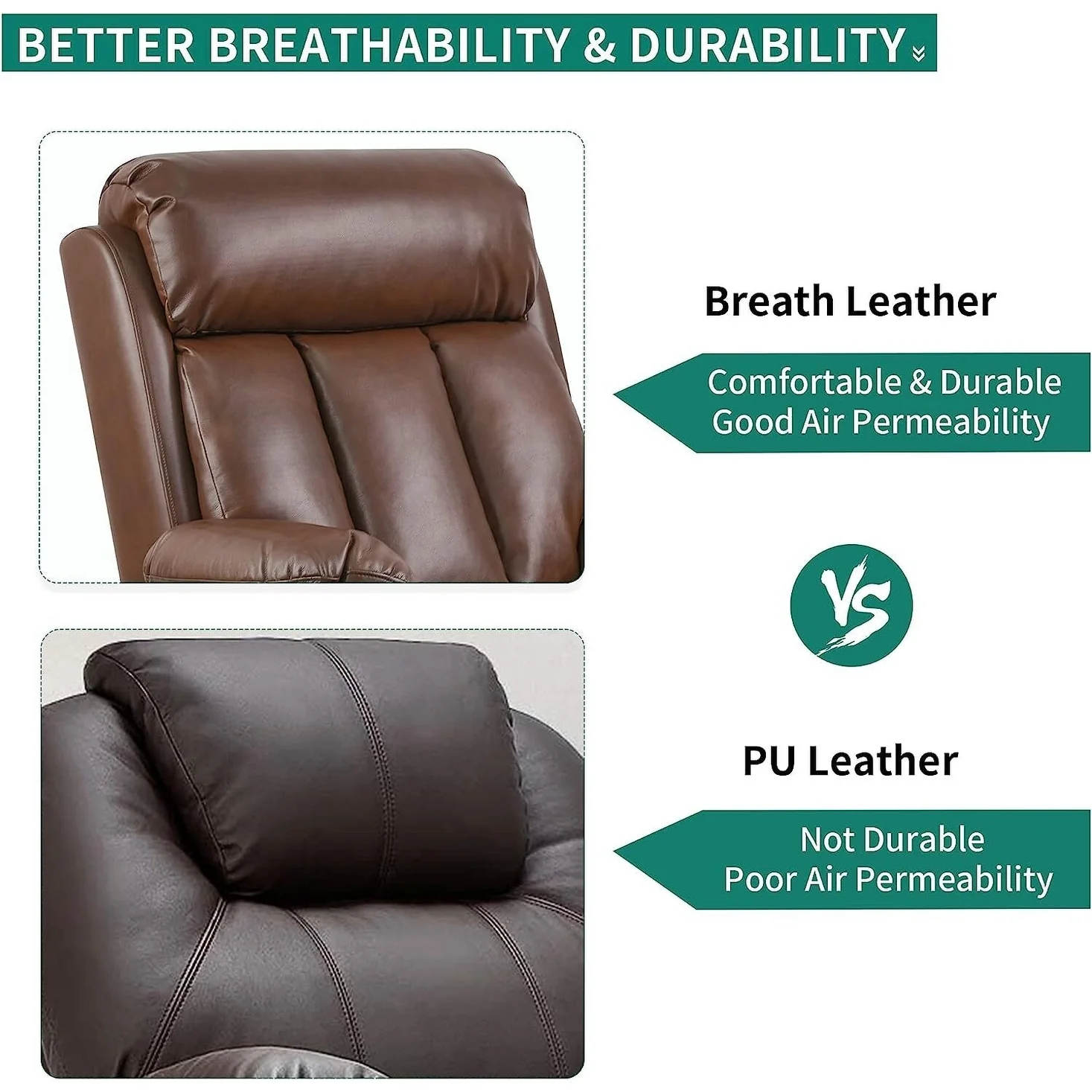 Moasis Power Lift Recliner Chair with Massage Heat