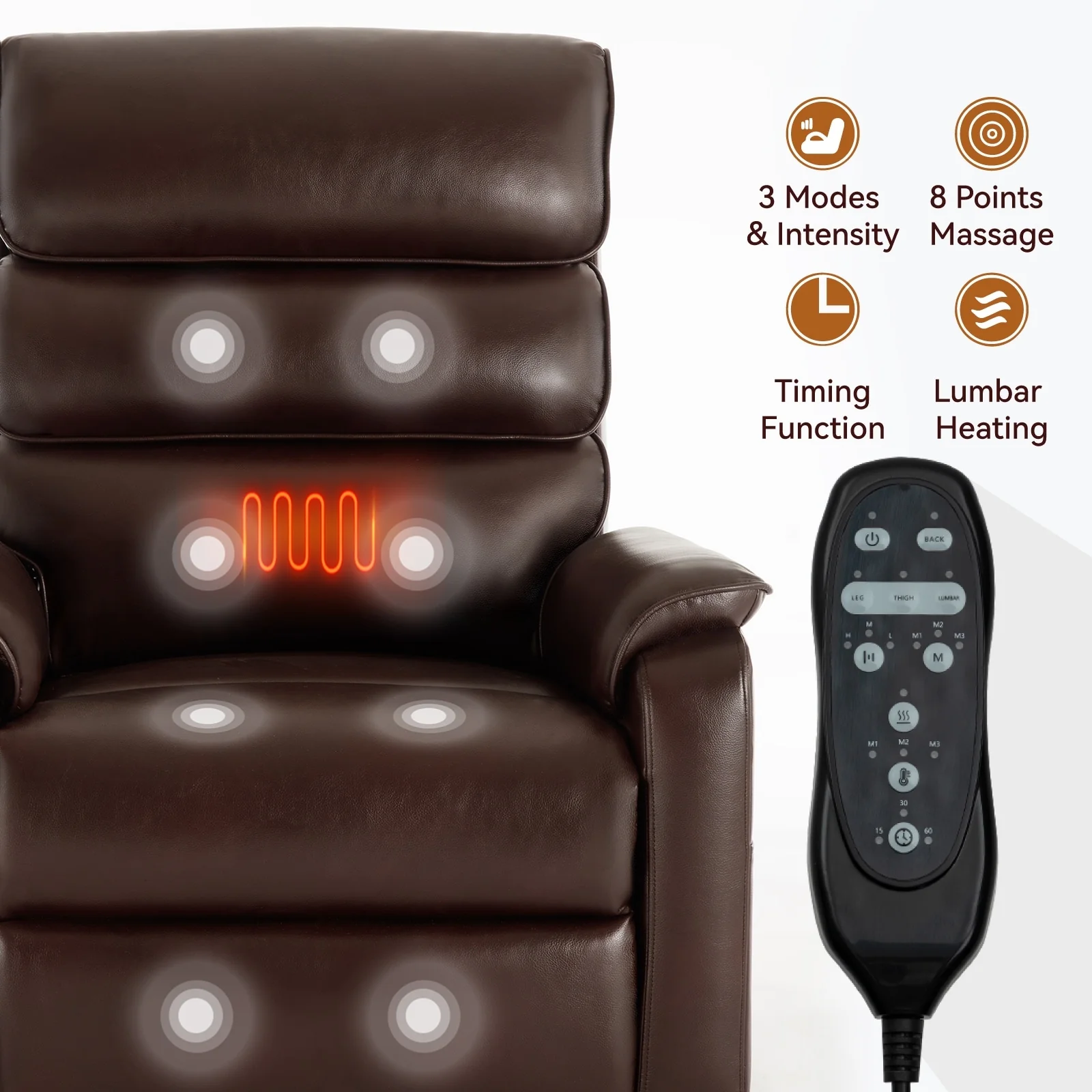 Power Lift Recliner Chair with Power-Remote