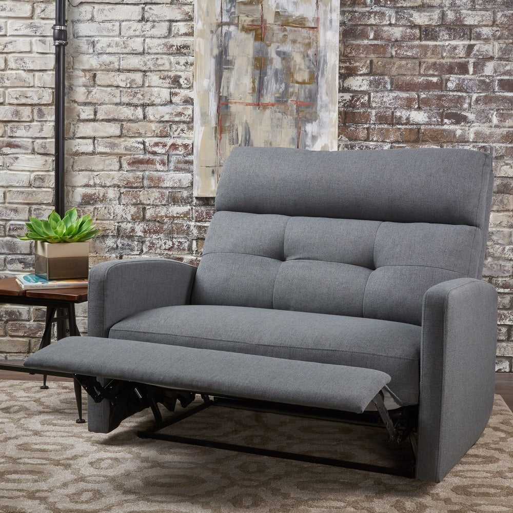 Halima Fabric 2-seater Recliner Club Chair by Christopher Knight Home