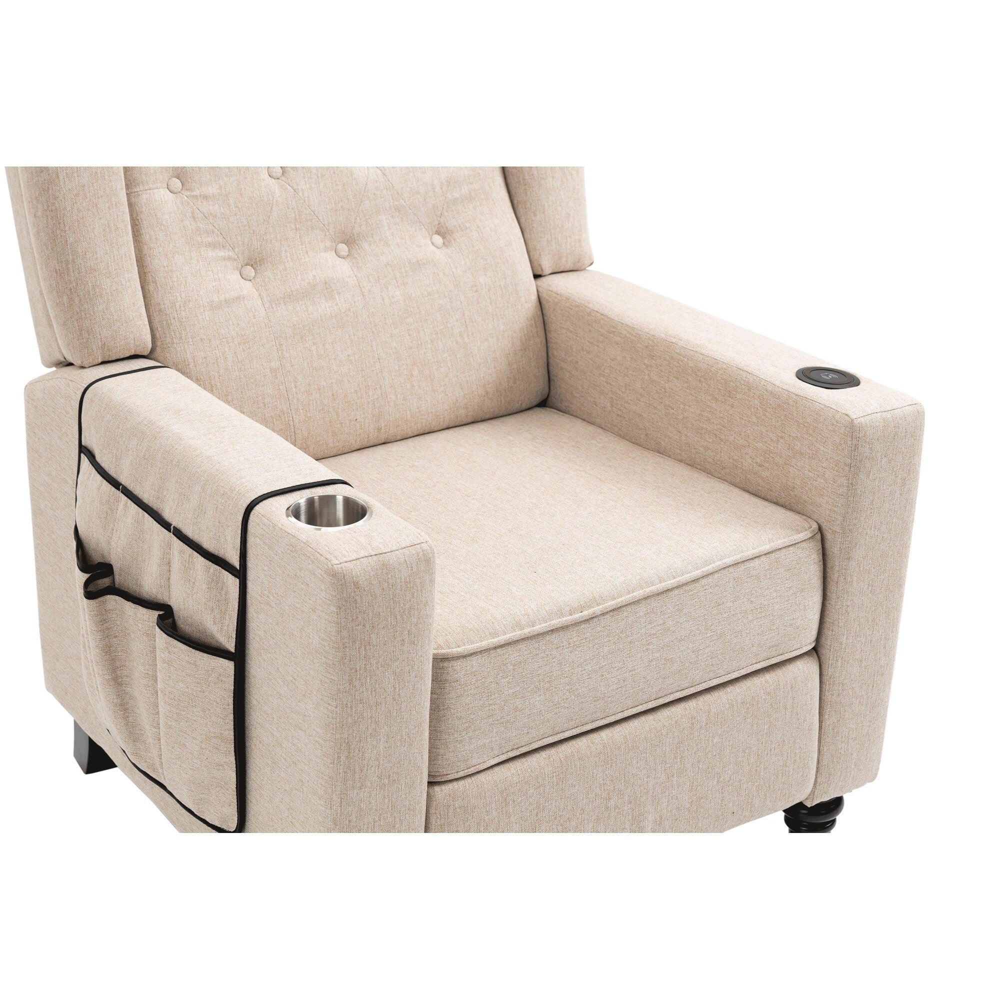 Arm Pushing Recliner Chair