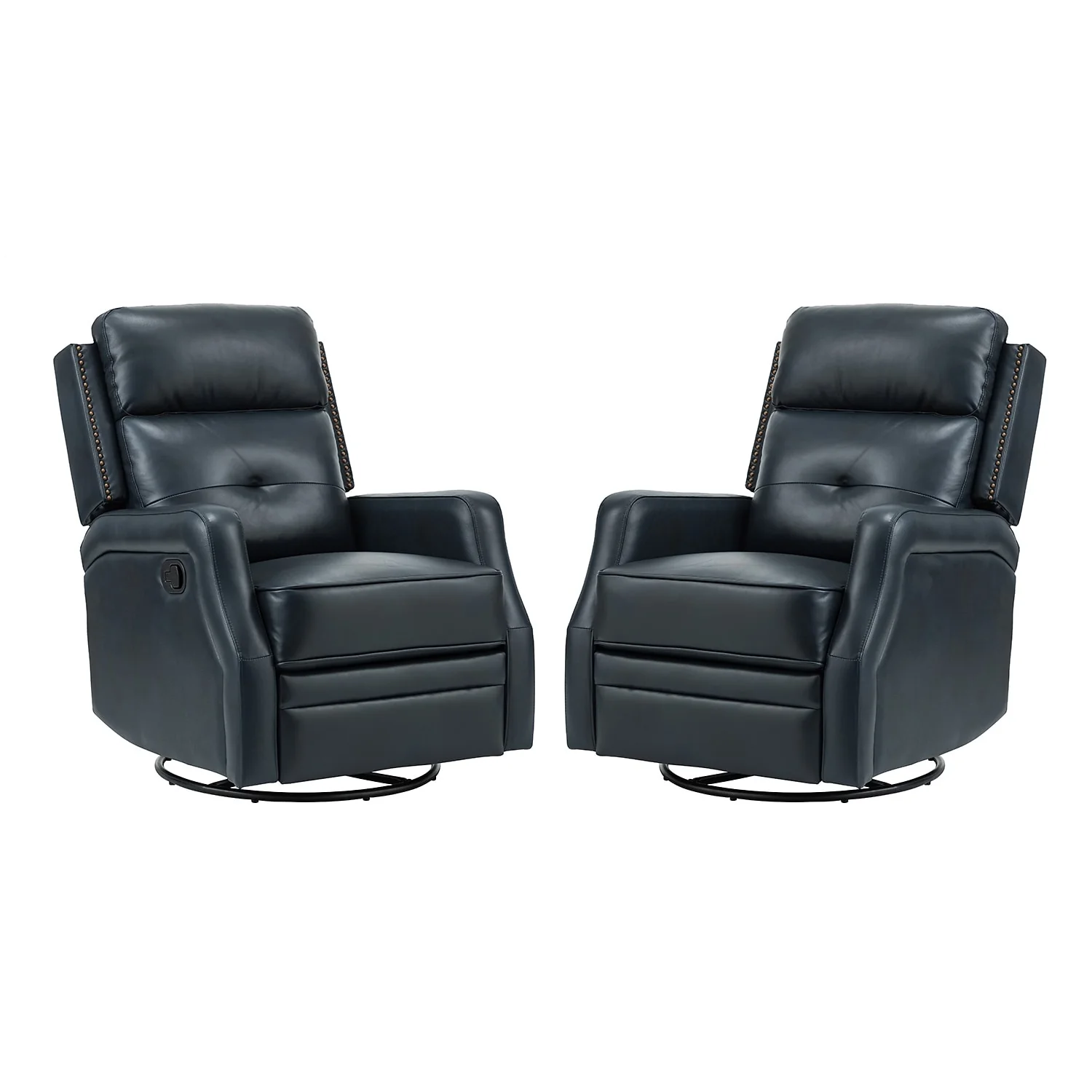 Beatriz Living Room Recliner Set Of 2 with Metal Base