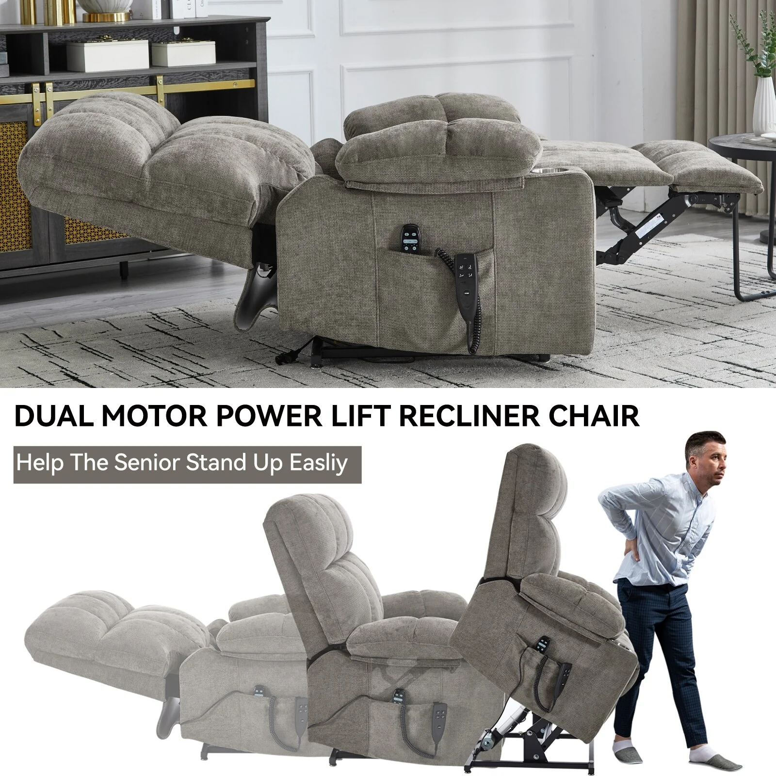 Power Lift Recliner Chair