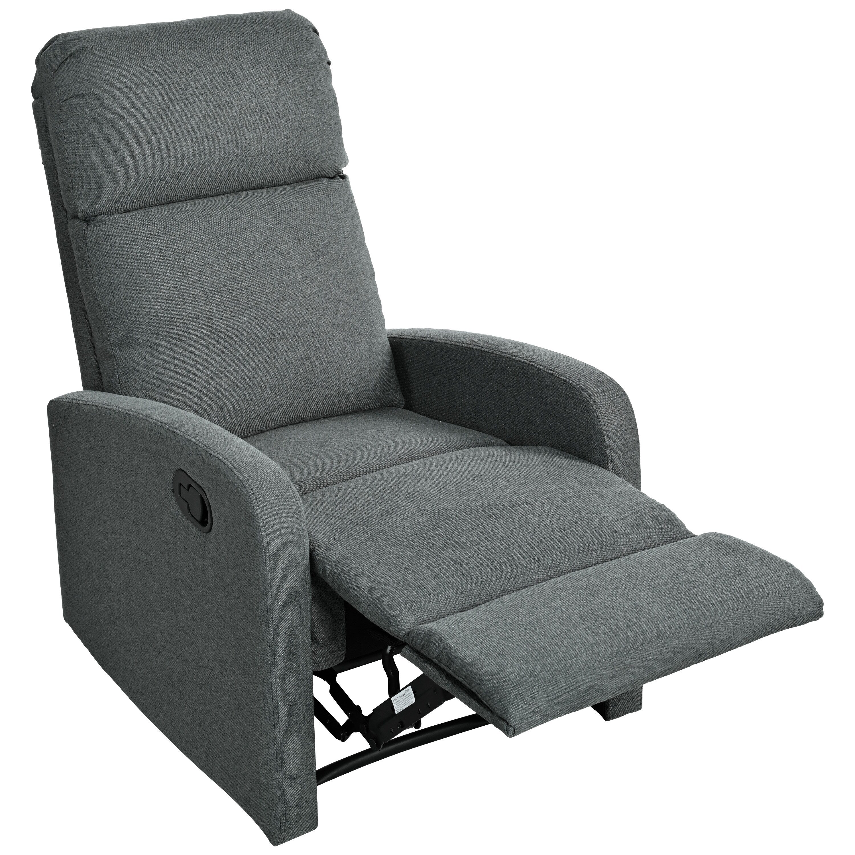 Home Theater Manual Recliner Chair with Adjustable Backrest