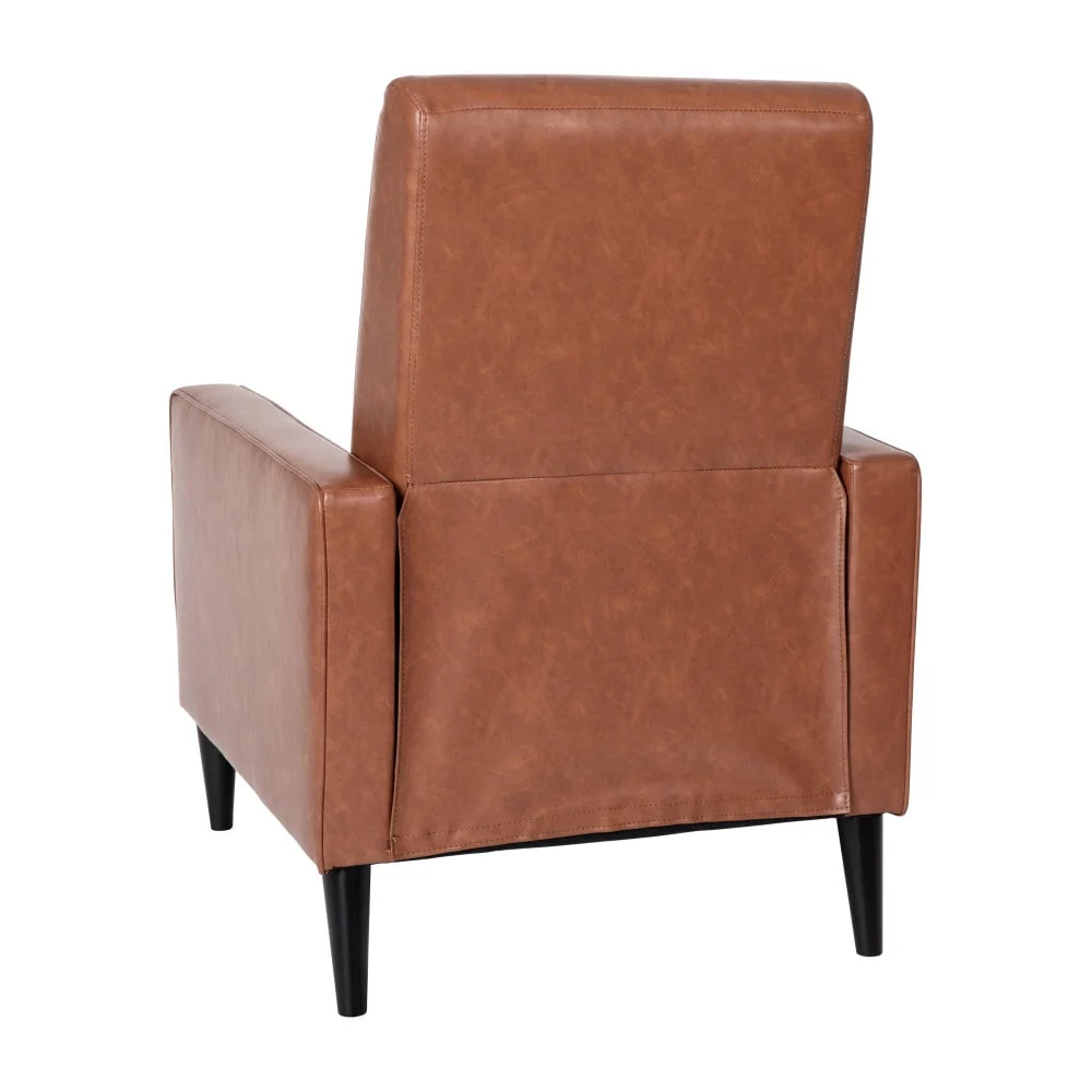 Pushback Recliner with Button Tufted Back