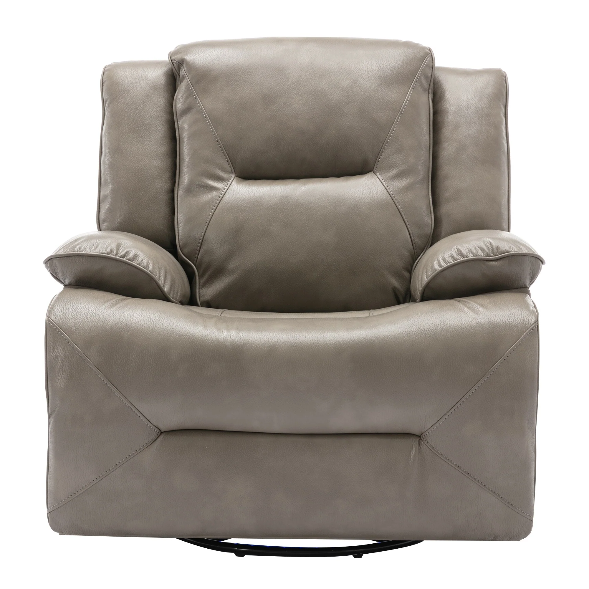 360�� Swivel and Rocking Home Theater Recliner