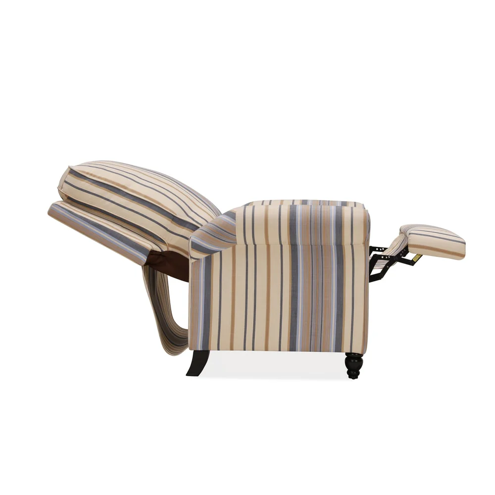 Copper Grove Lassen Blue Recliner Chair