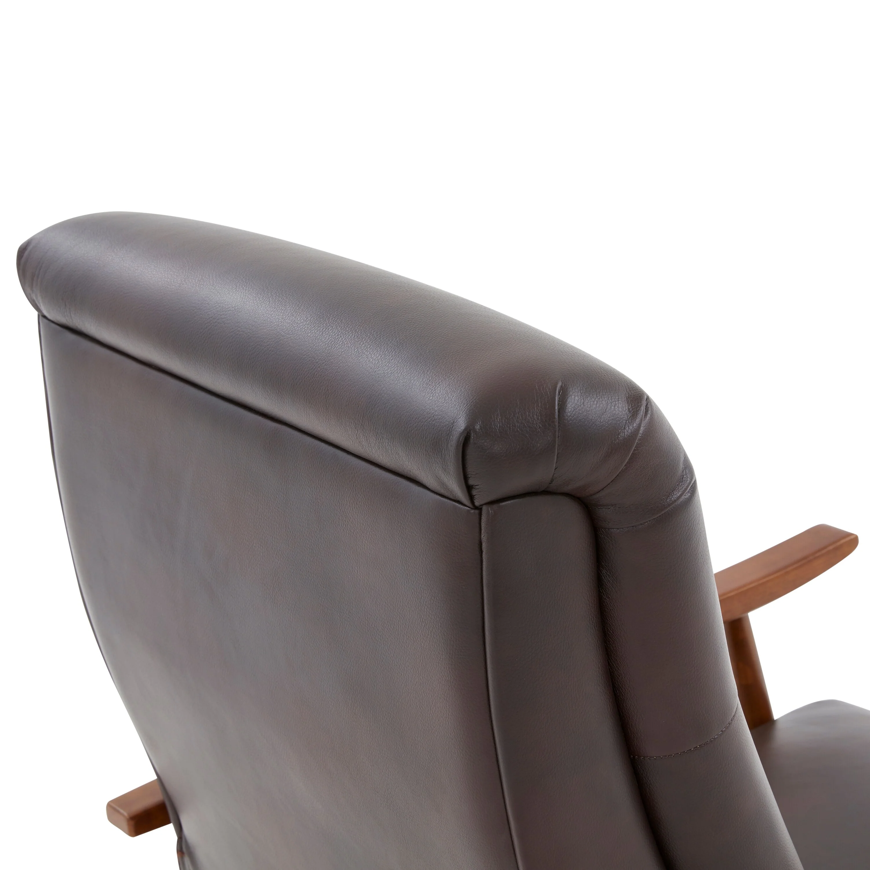 Sienna Upholstered Wood Push Back Recliner by Greyson Living