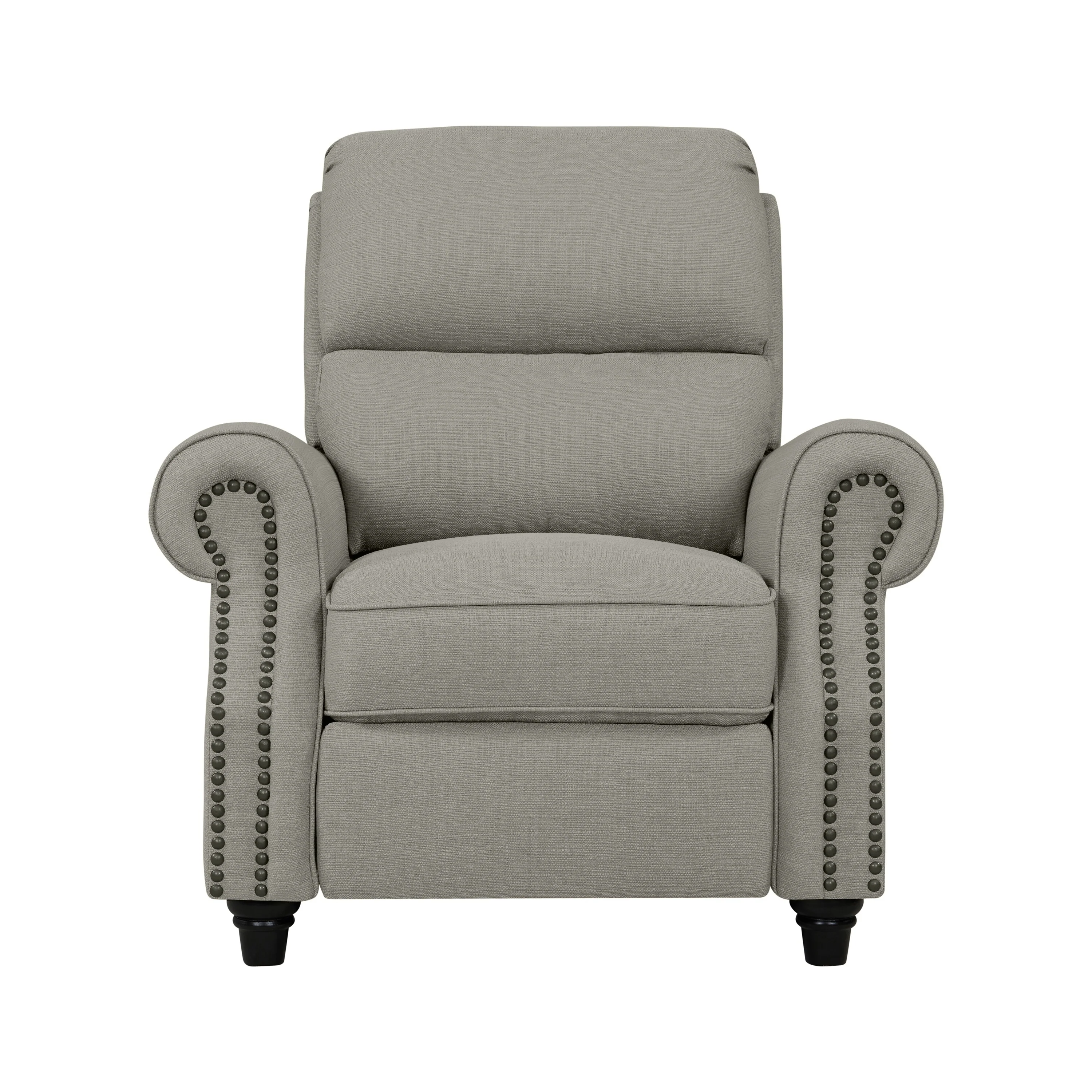 Copper Grove Jessie Linen Push-back Recliner Chair