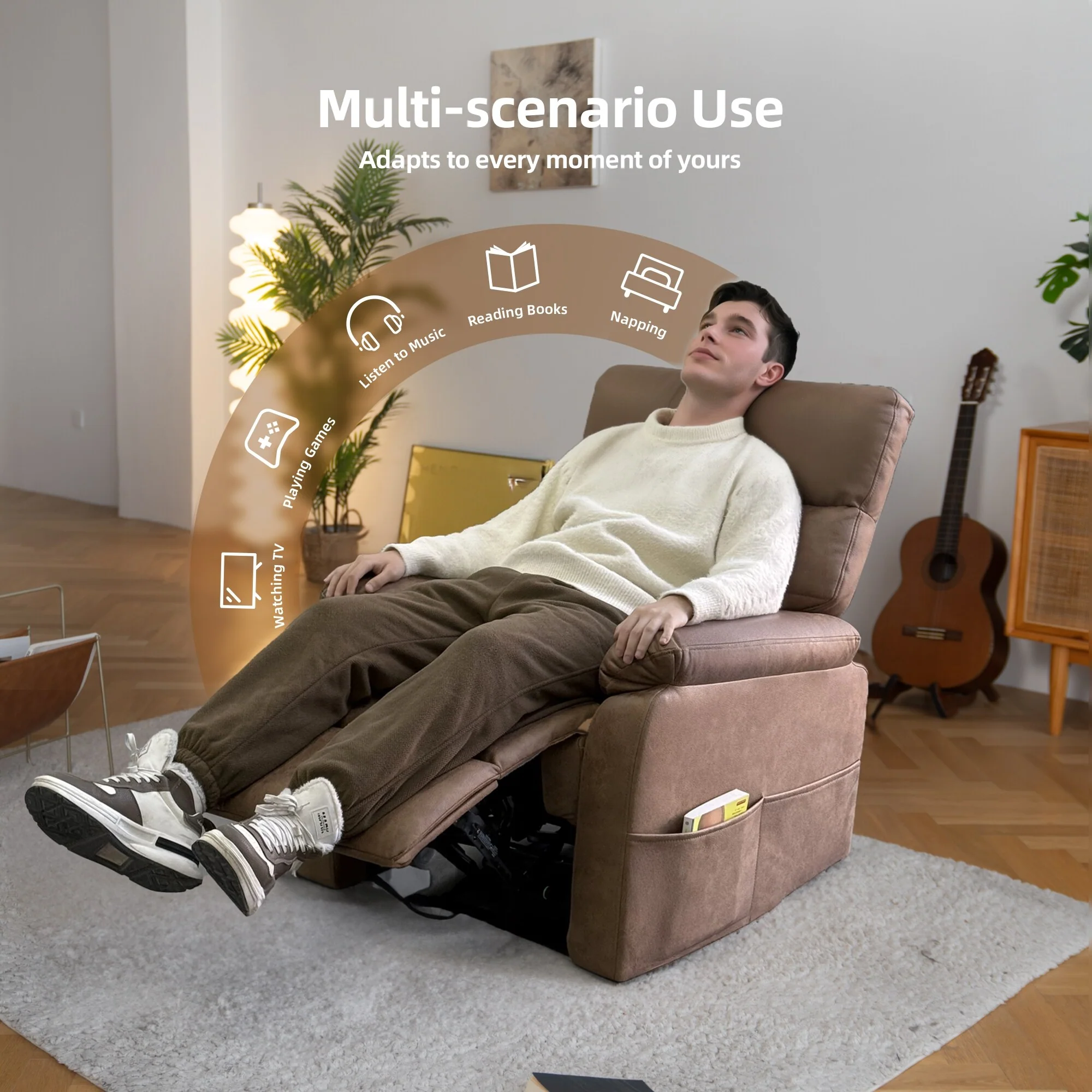 Electric Swivel Rocker Recliner Chair