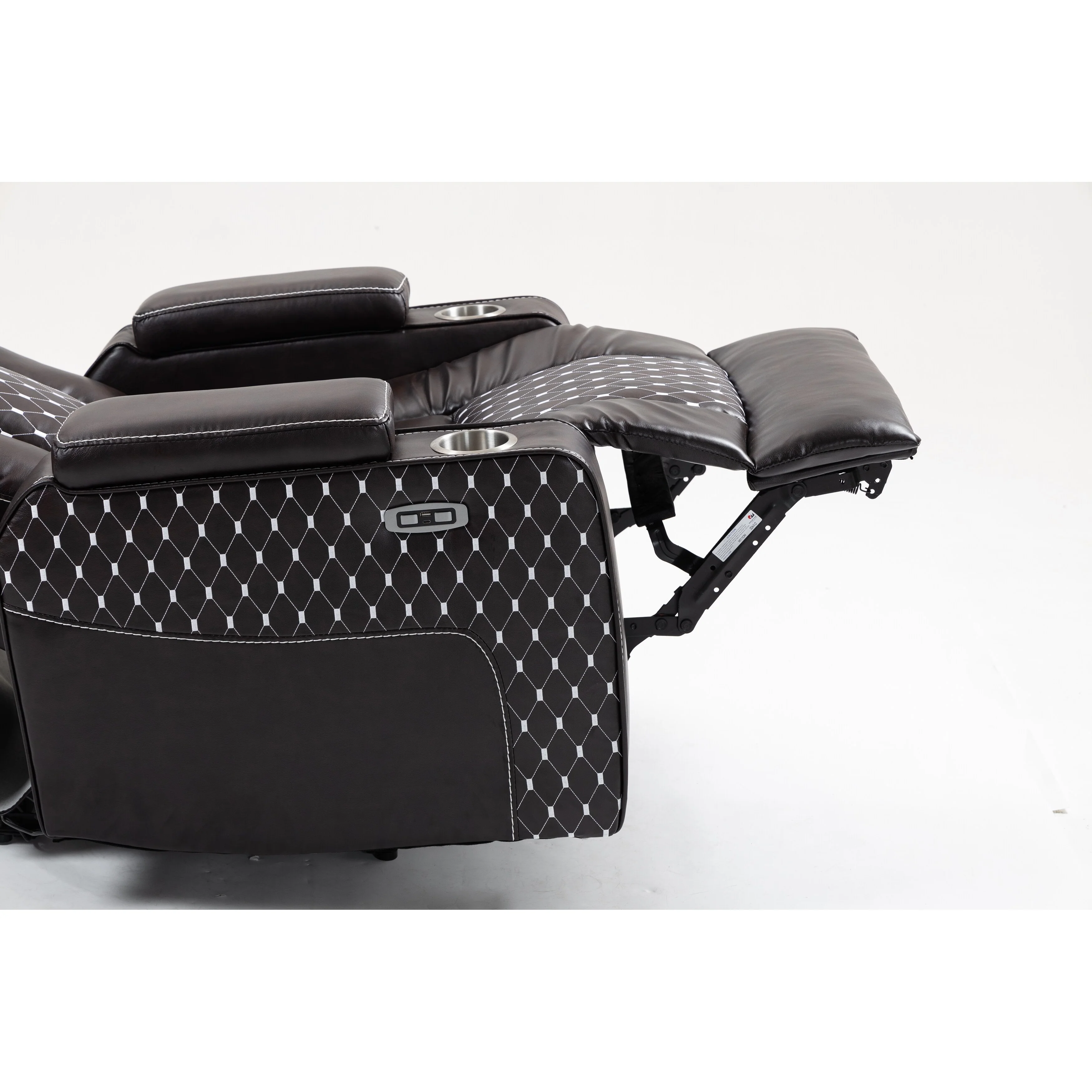 Massage Lift Recliner with Dual Remotes, Wireless Charging & Cup Holder