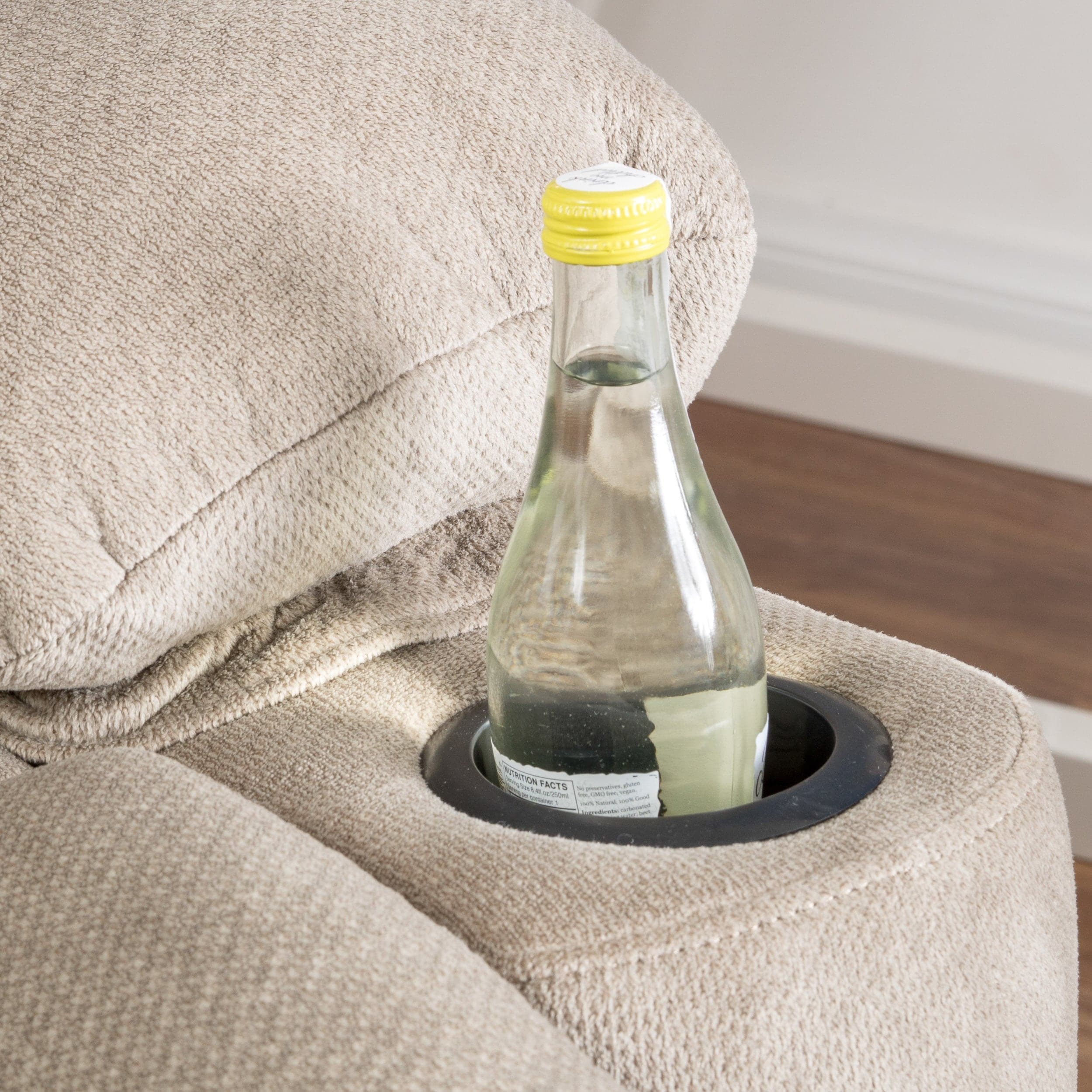 Christopher Knight Home Gannon Fabric Reclining Glider Club Chair