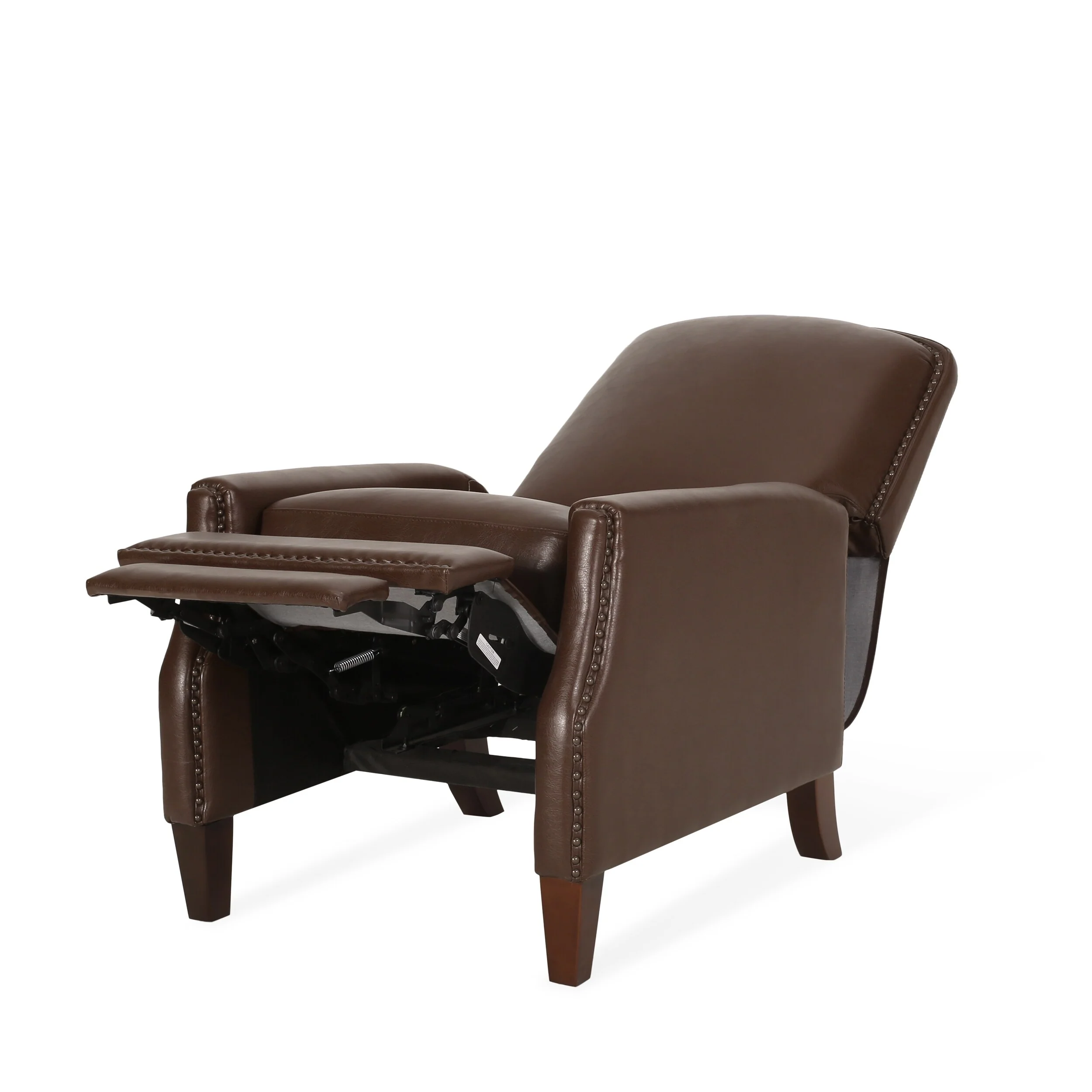 PU Leather Recliner Chair with Rivets