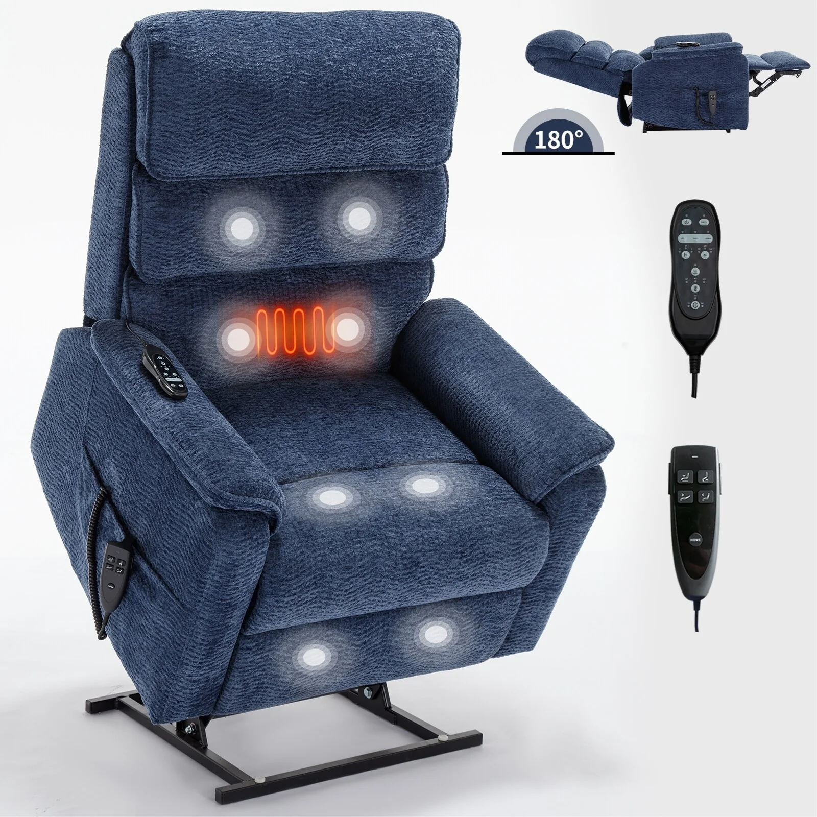 Power Lift Recliner Chair with Power-Remote