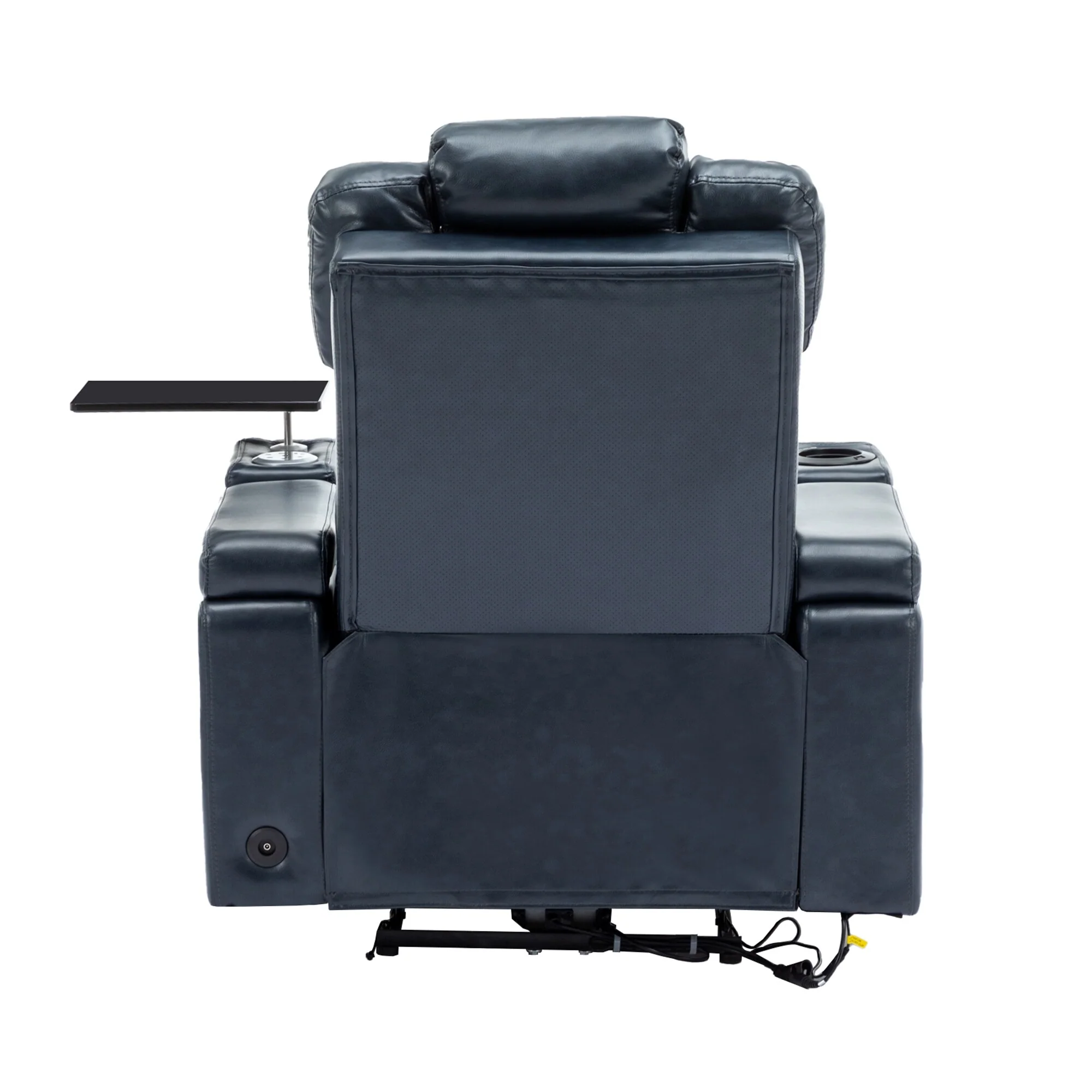 Power Recliner Chair with Cooling Cup Holder, Bluetooth & Tray Table