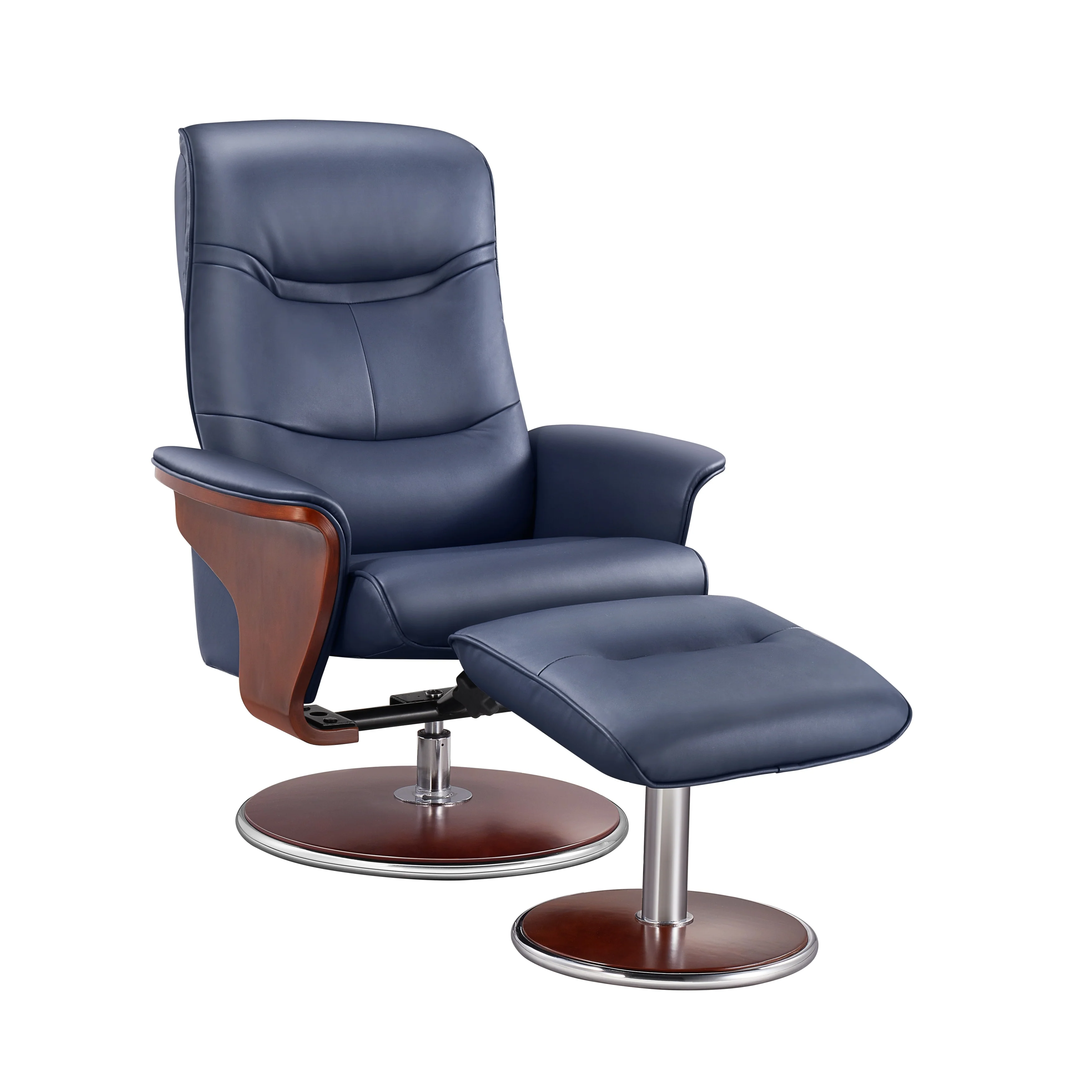 Milano Recliner Chair With Ottoman Artiva USA