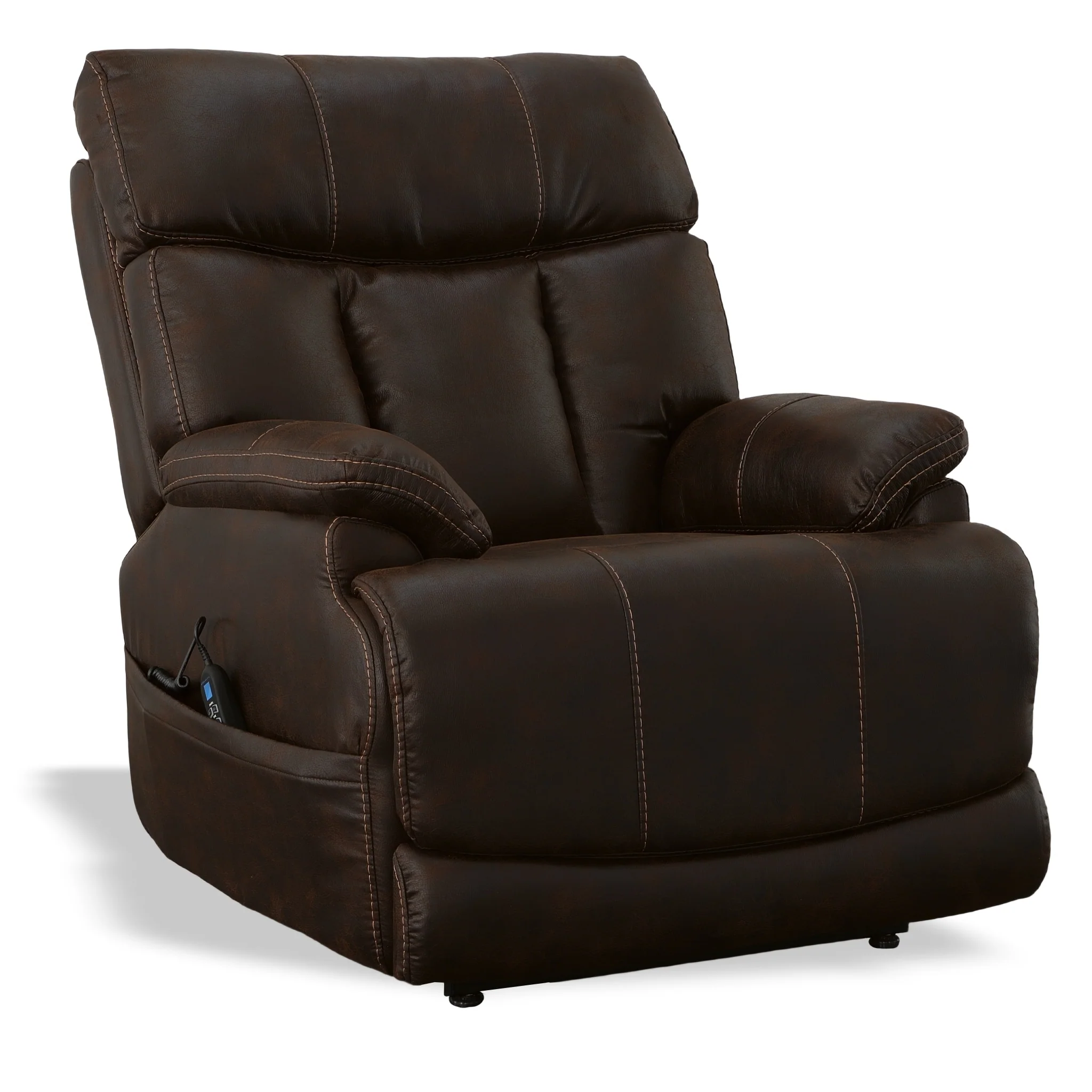 Clive Power Lift Recliner with Power Headrest  Lumbar by Flexsteel
