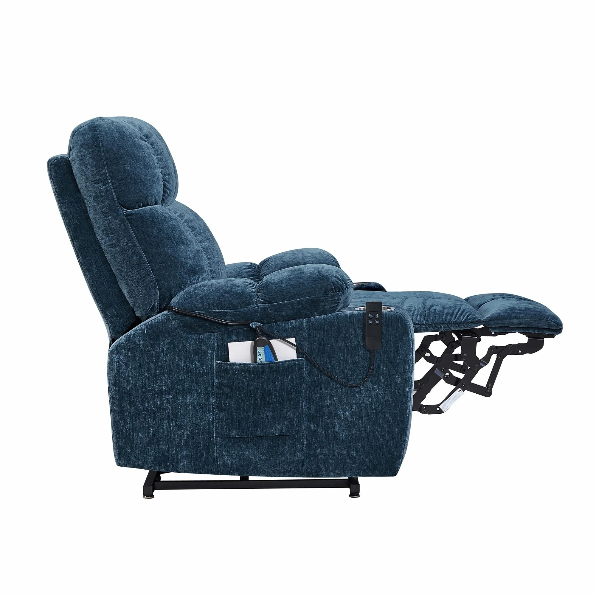 Infinite Position Lay Flat 180�� Recliner with Heat Massage