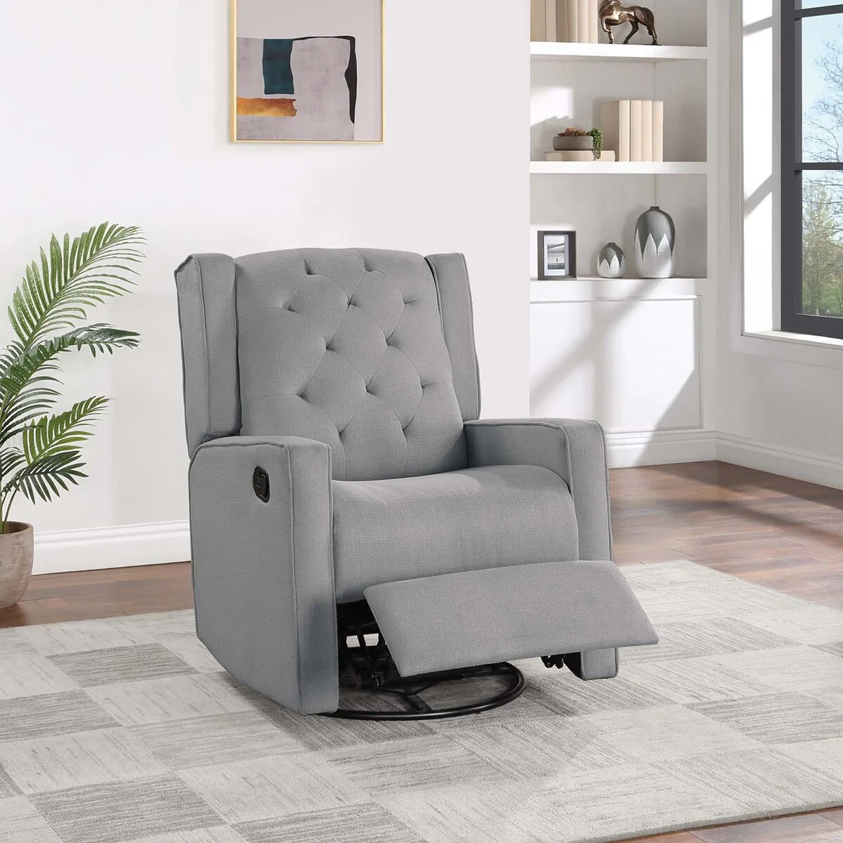Poundex Swivel Glider