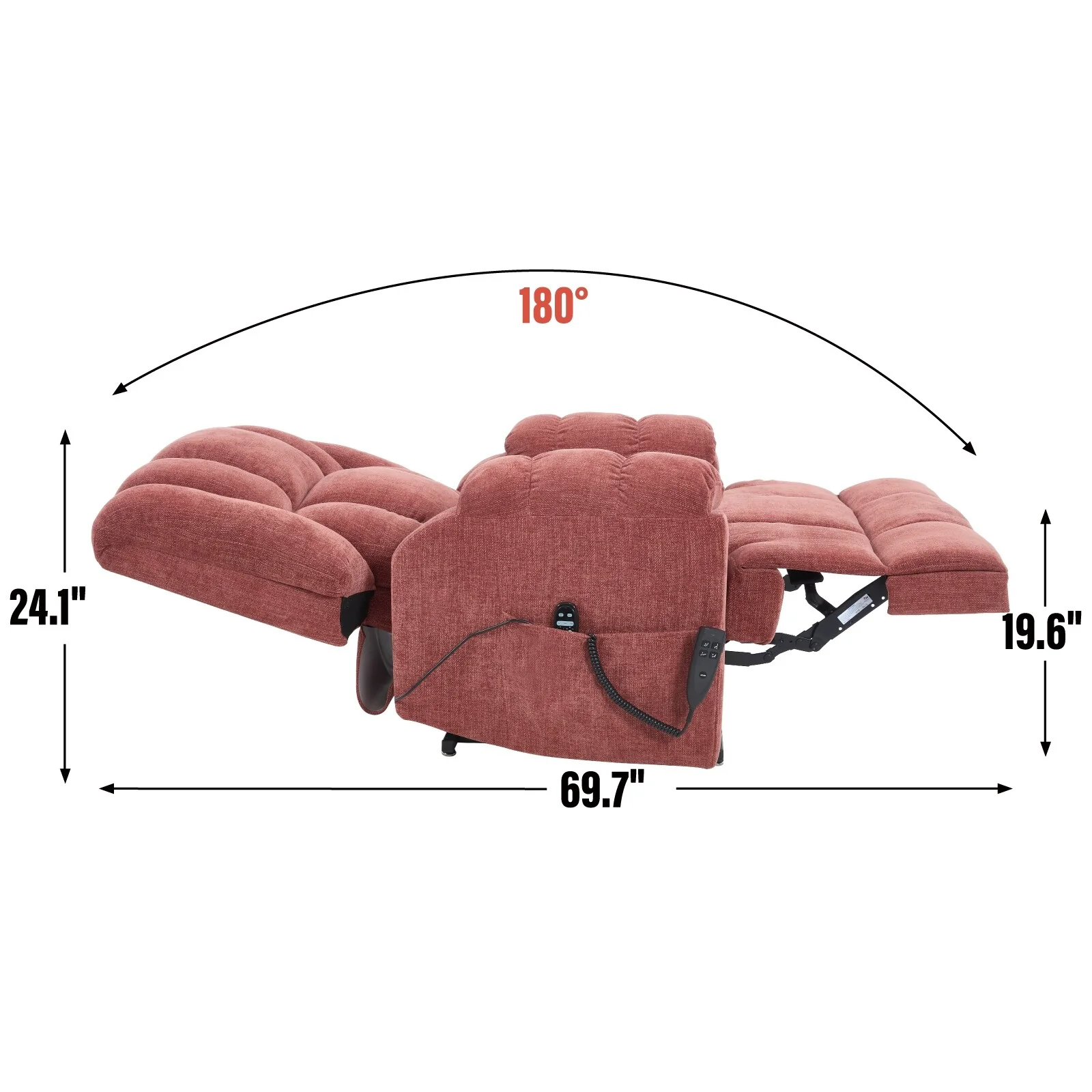 Electric Power Lift Recliners with Power-Remote