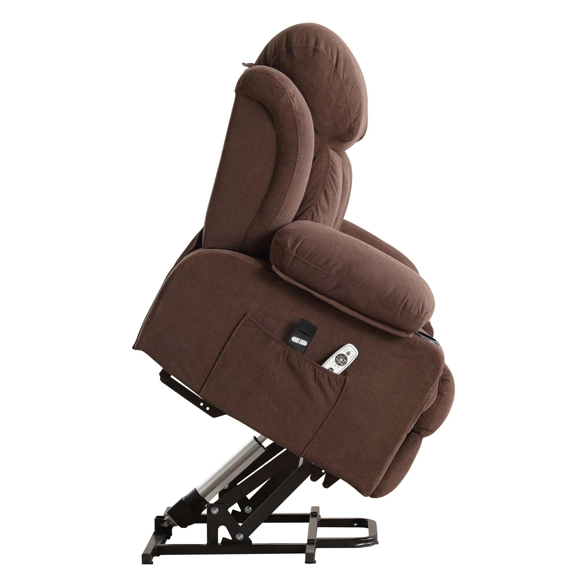 Electric Recliner Chair with Massage, Heat, USB & Cup Holders