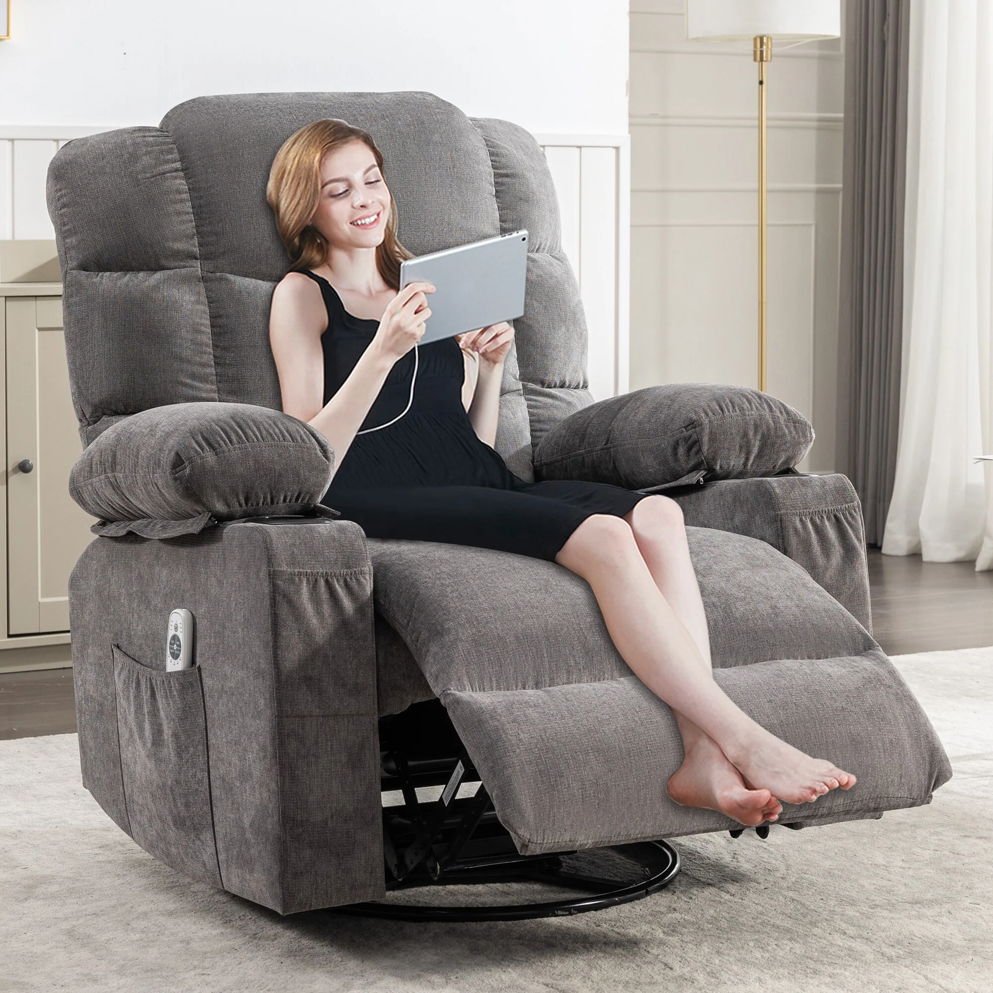 Massage Rocker Recliner Chair Rocking Chairs