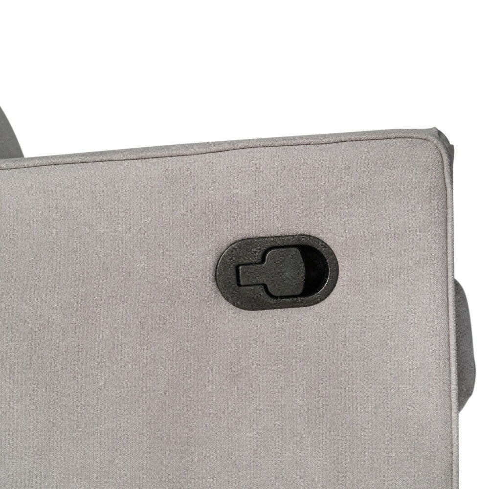 Classic Upholstered Manual Recline Rocking Swivel Glider Chair