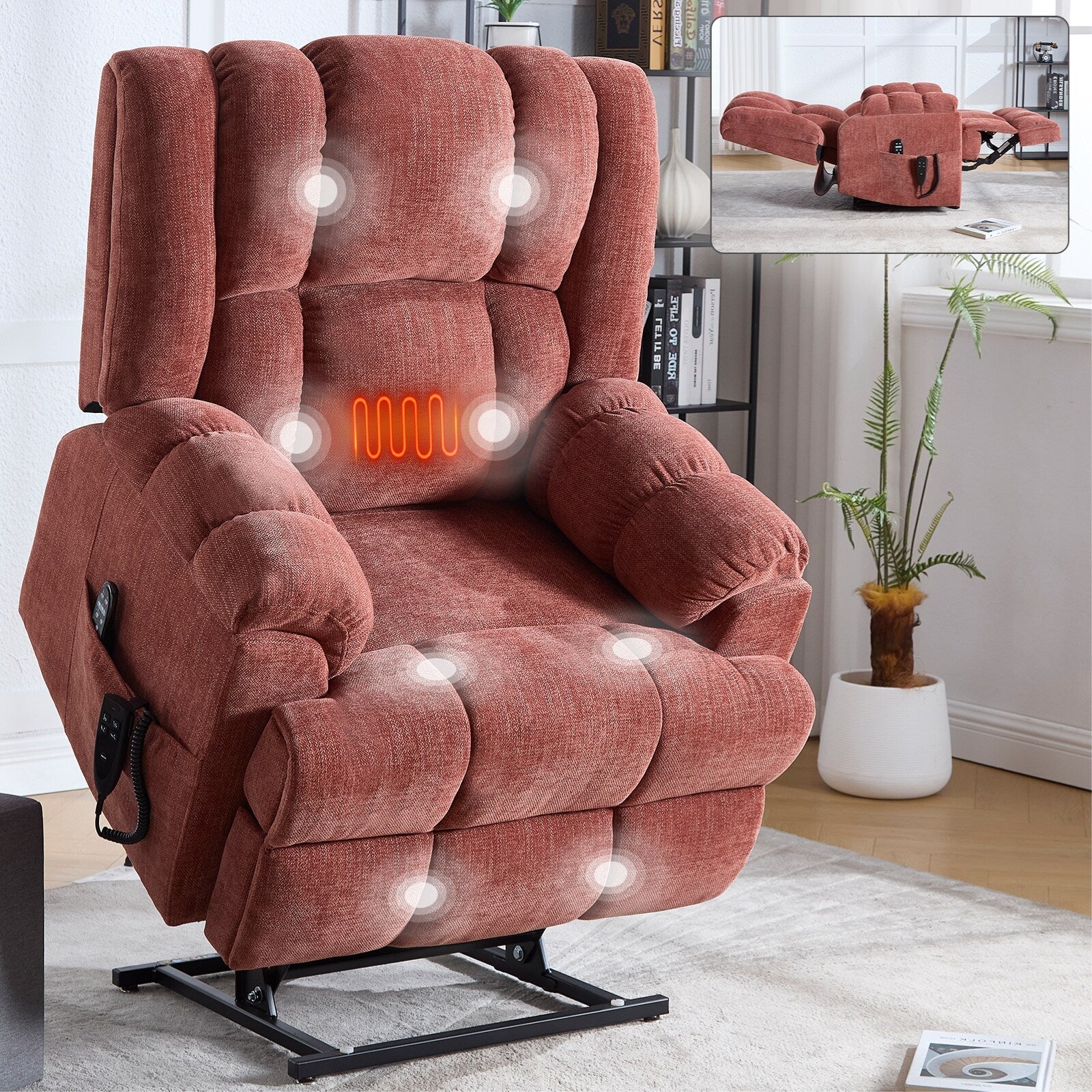 Electric Power Lift Recliners with Power-Remote