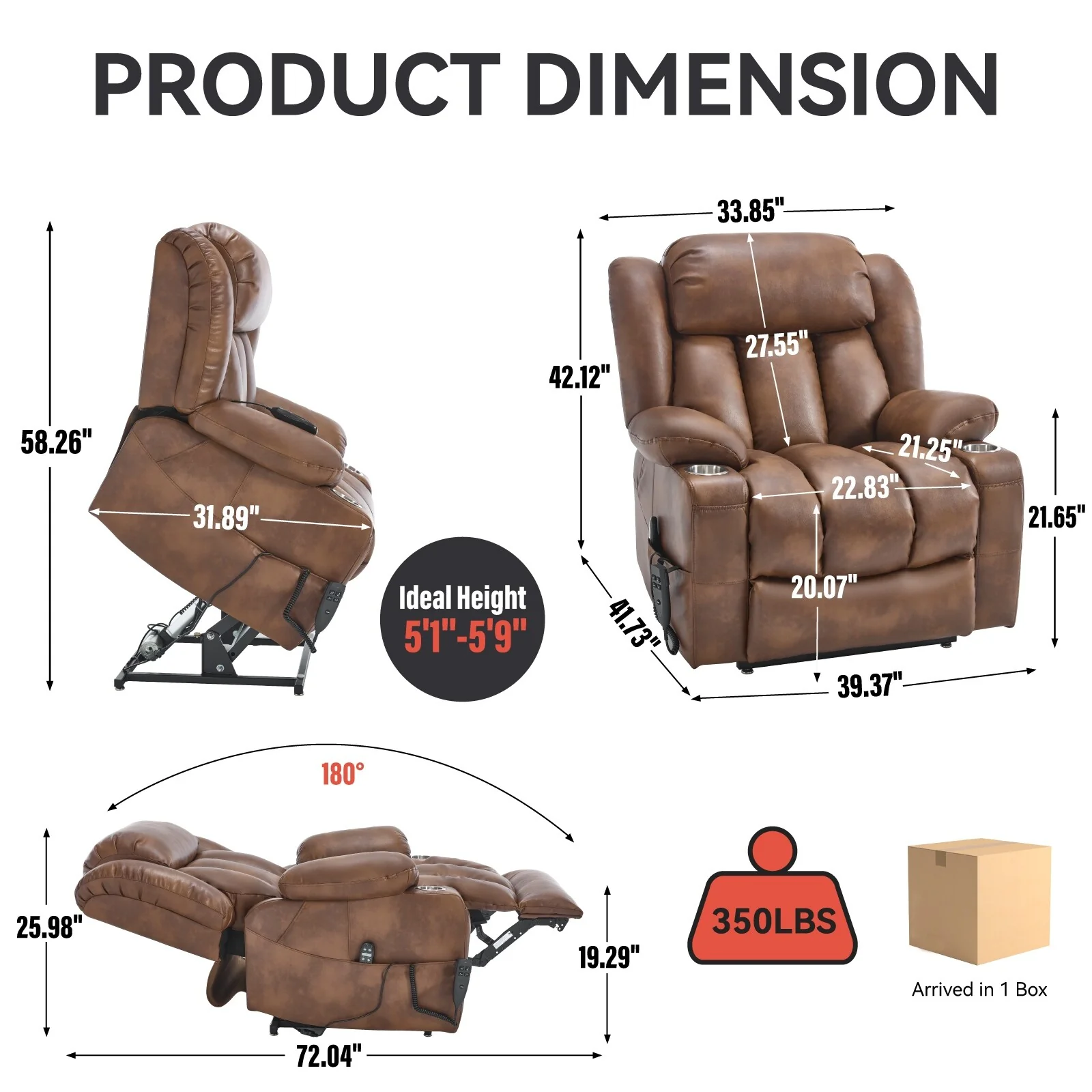 Power Lift Recliner Chair
