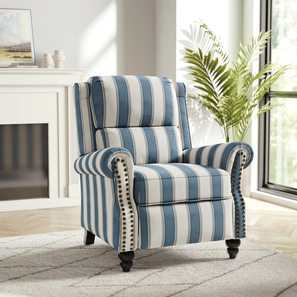 Modern Padded Seat Recliner Chair with PU Leather