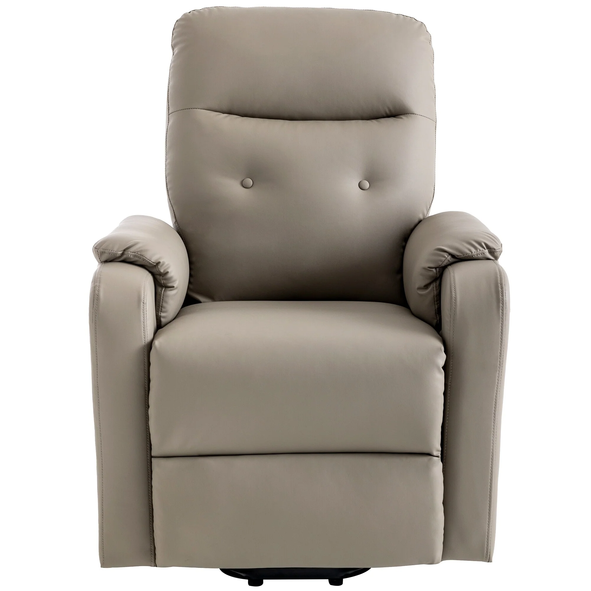 Blue Power Lift Recliner featuring Massage, Heating Function, Adjustable Settings, and Convenient Side Pocket