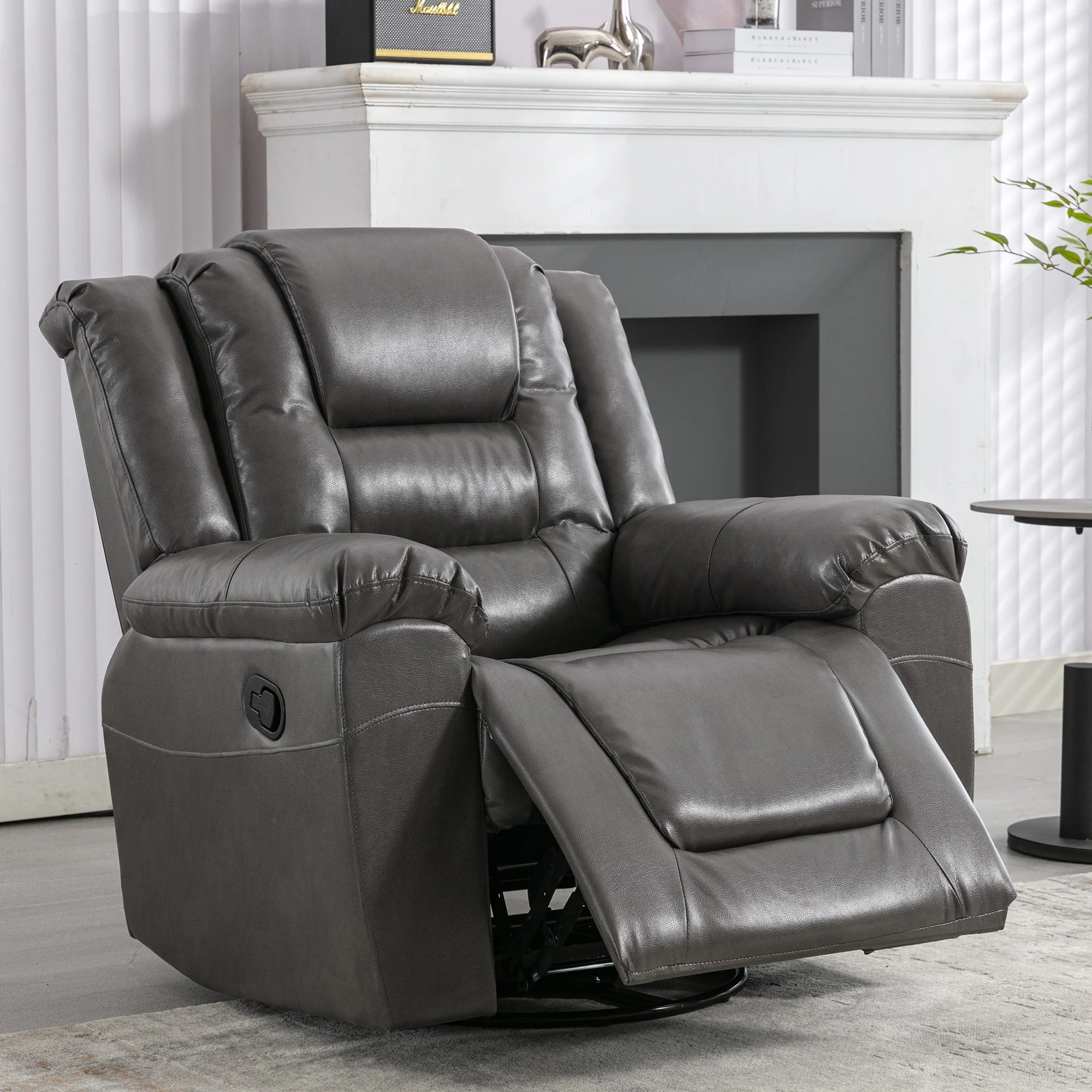 360��Swivel and Rocking Home Theater Recliner