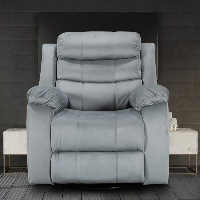 Standard Recliner with Rocking and Swivel Function for Living Room
