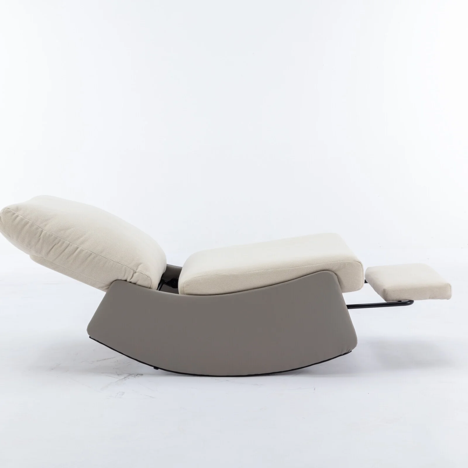 GDFStudio Modern Rocking Chair Recliner with Footrest