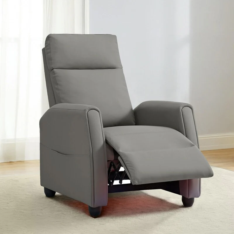 Andrea Recliner Chair with LED Lights, Heating  Massage