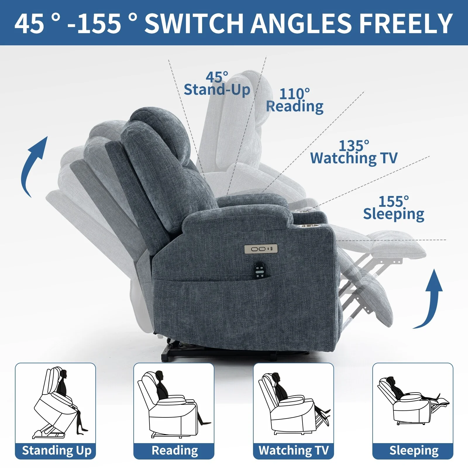 Power Lift Recliner Chair
