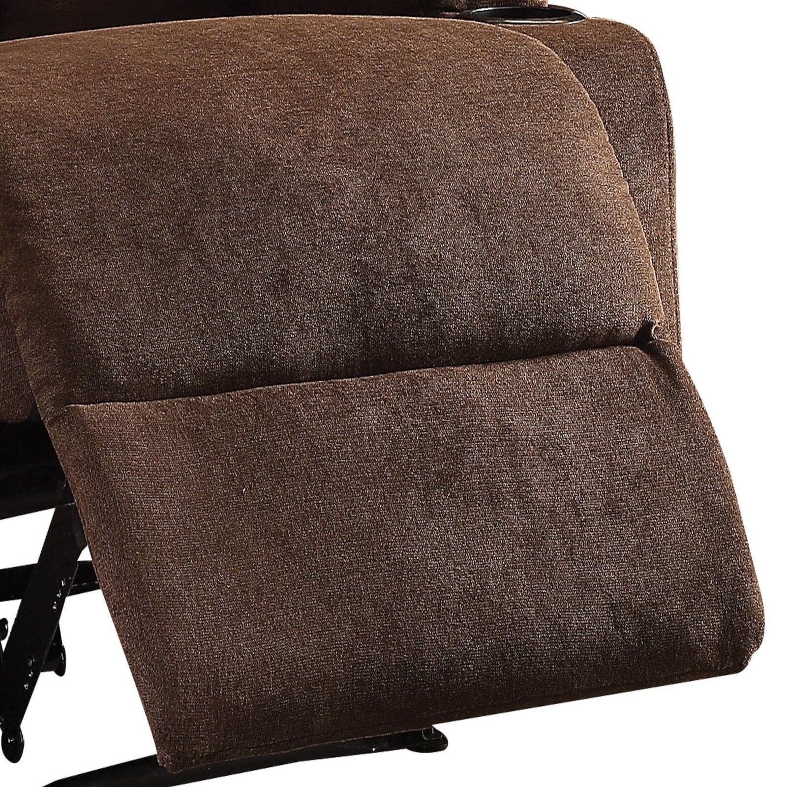 Chocolate Linen Motion Recliner