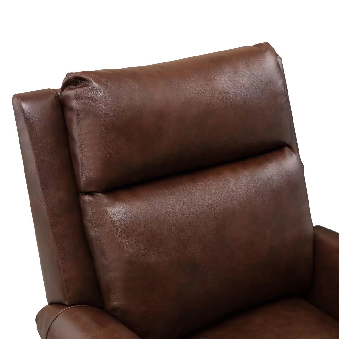 Ebello Genuine Leather Pushback Club Recliner Chair