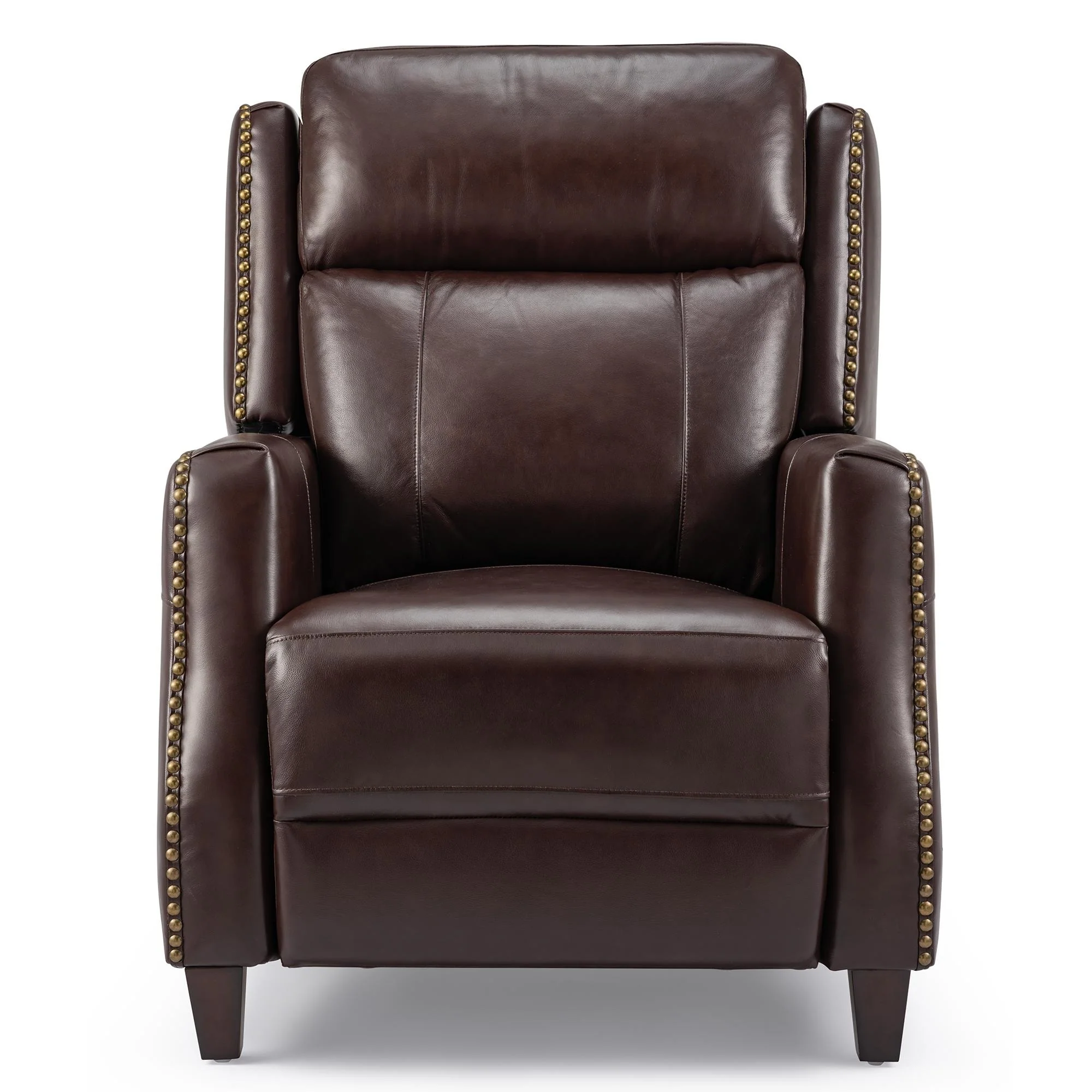 32.7 Wide Genuine Leather Recliner Power Club Recliner