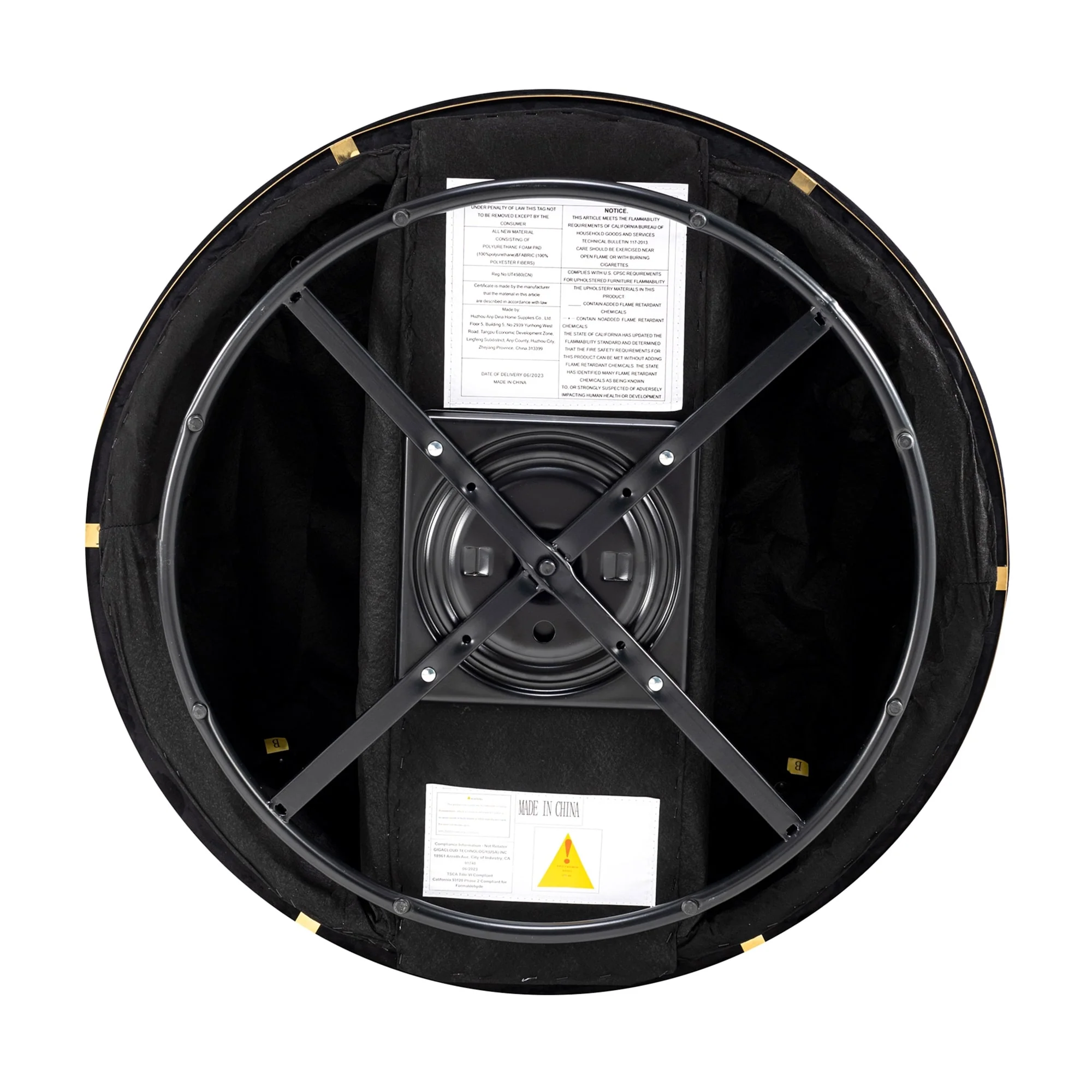 Velvet 360�� Swivel Accent Chair with Seat Cushion, Upholstered Barrel Chair with Stainless Steel Base Living Room Chair