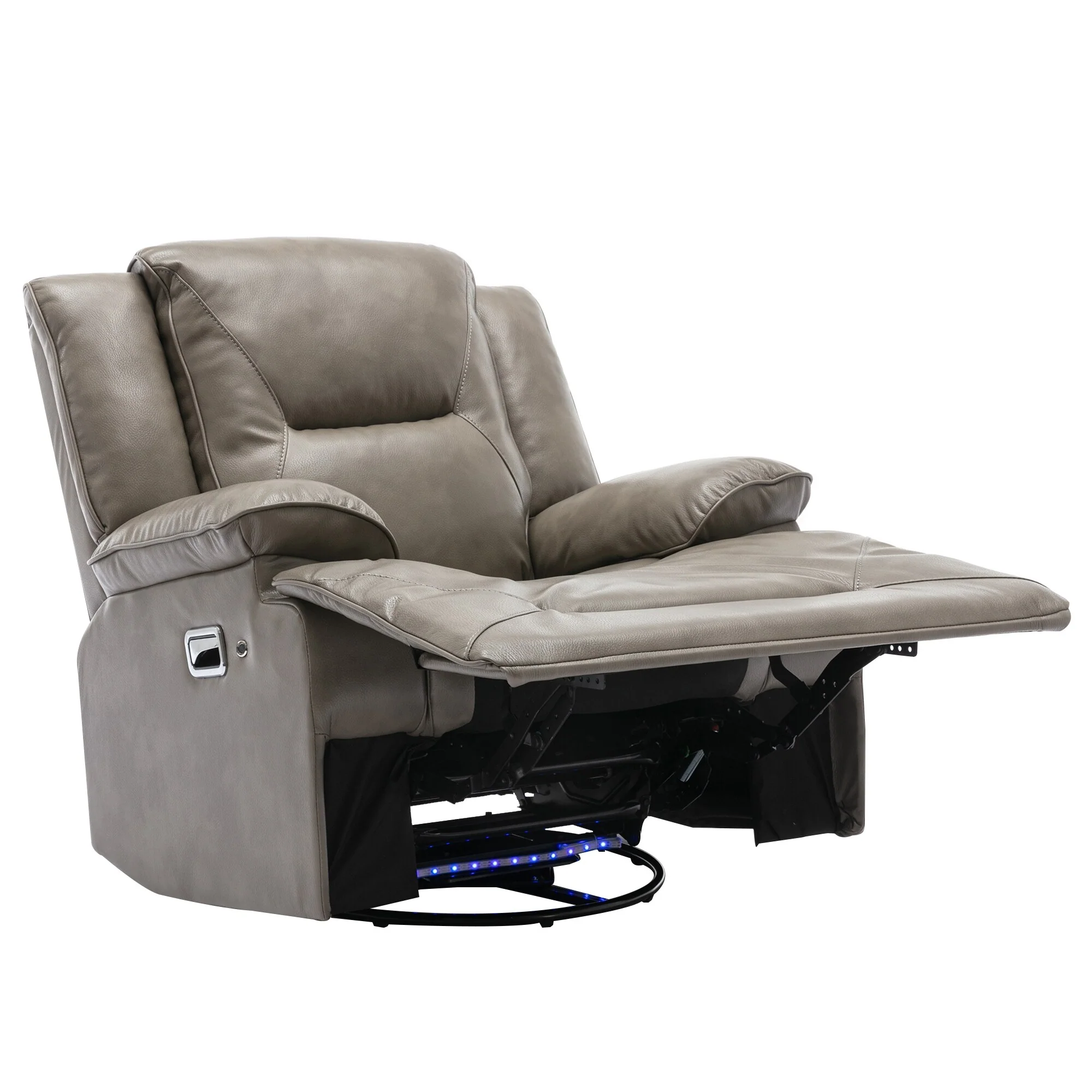 360�� Swivel and Rocking Home Theater Recliner