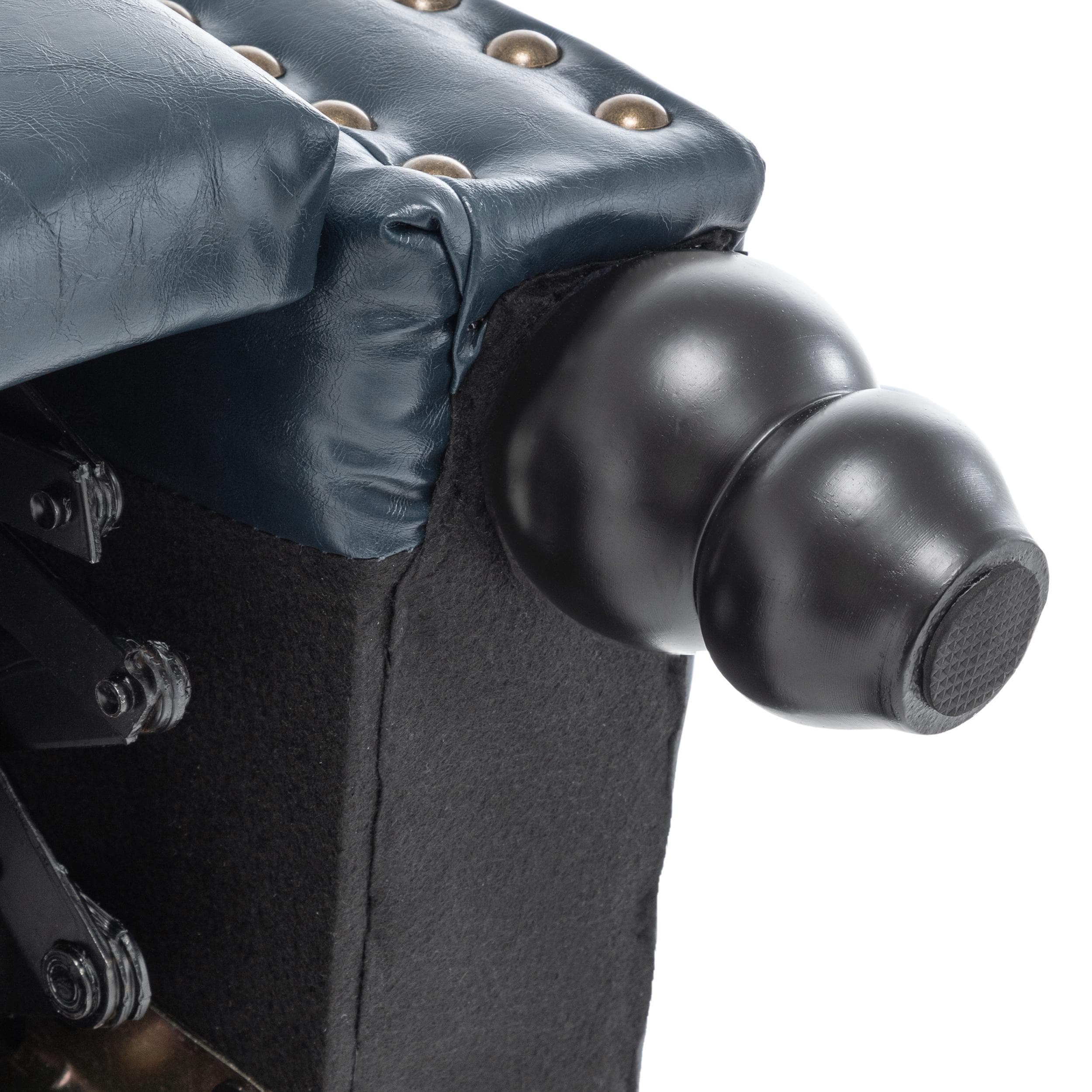 2 Set Manual Pushback Recliner Chair with Nailhead Trim