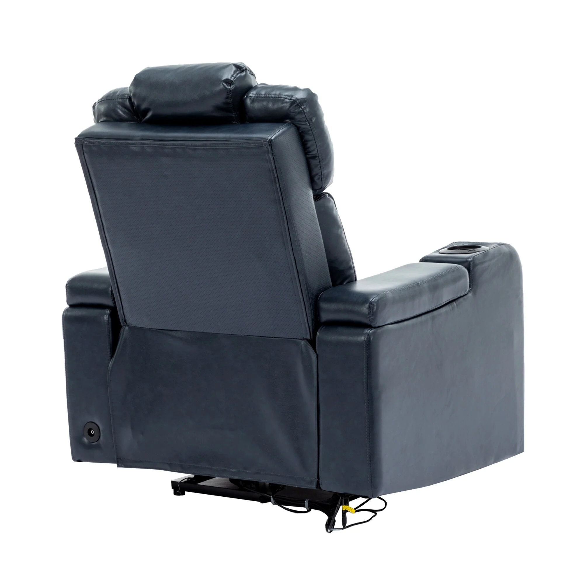 Power Recliner Chair with Cooling Cup Holder, Bluetooth & Tray Table