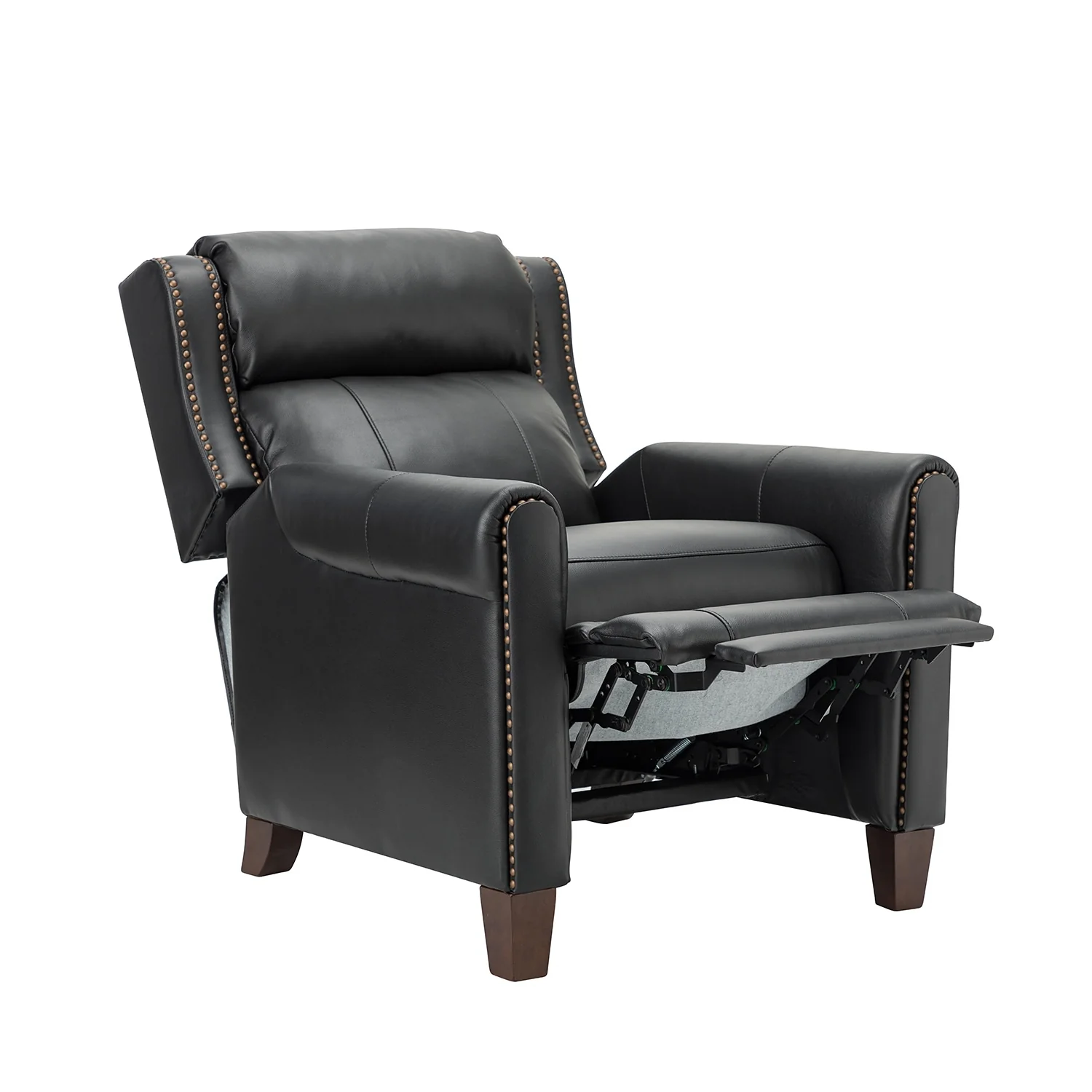 Felisa 32.48 Wide Genuine Leather Manual Recliner