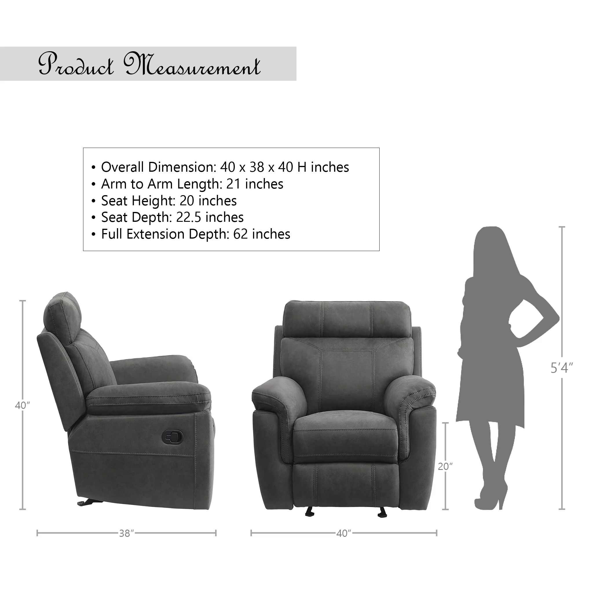 Metz Glider Reclining Chair