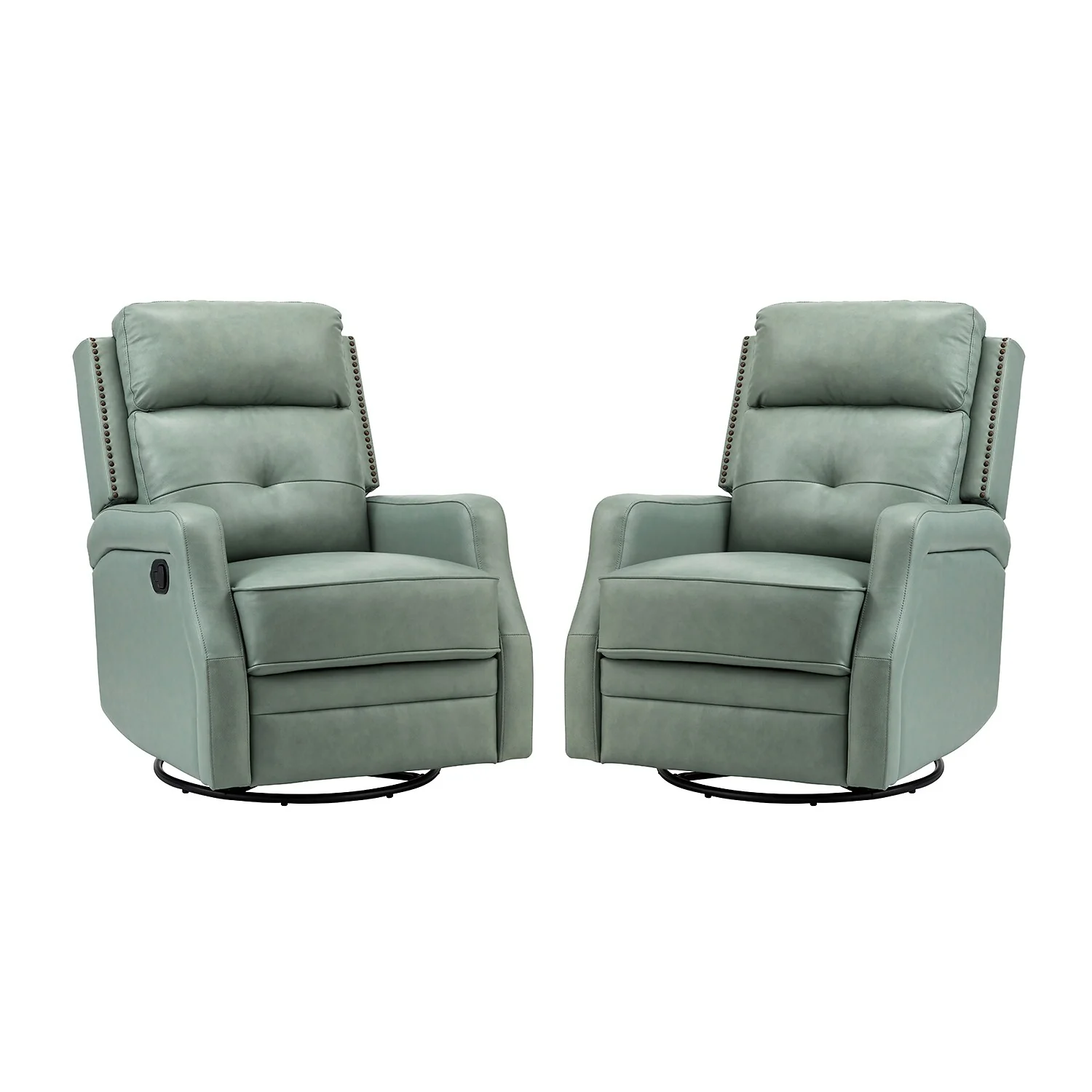 Beatriz Living Room Recliner Set Of 2 with Metal Base