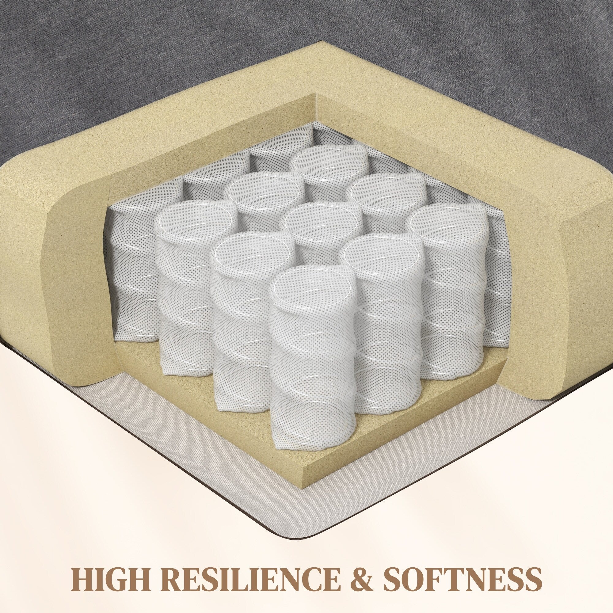 Grey Swivel Manual Recliner Chair with Vibration Massage, Heat, , Footrest, Remote, and 4 Side Pockets