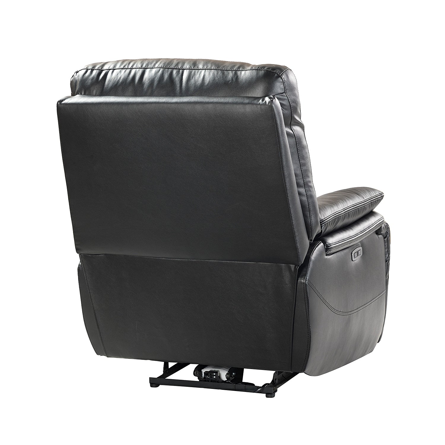 Clara Genuine Leather Power Recliner with Cushion Padded, Set of 2