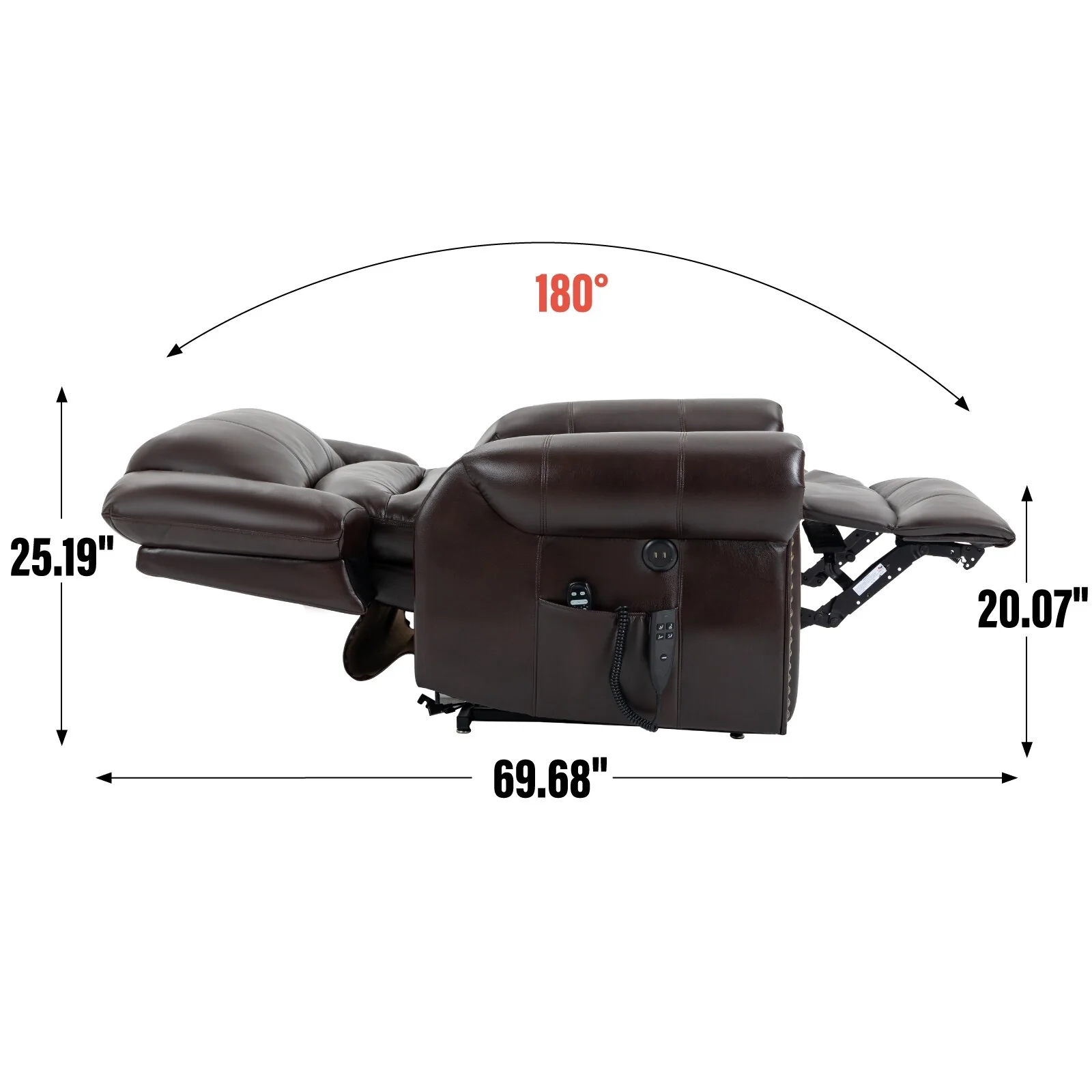 Power Lift Recliner Chair Heat Massage